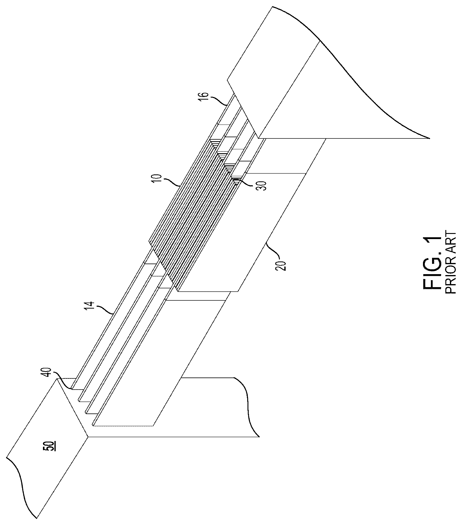 Patent US11814869 — Dual-phase vibration damping building coupling member with lock-up — Figure 1