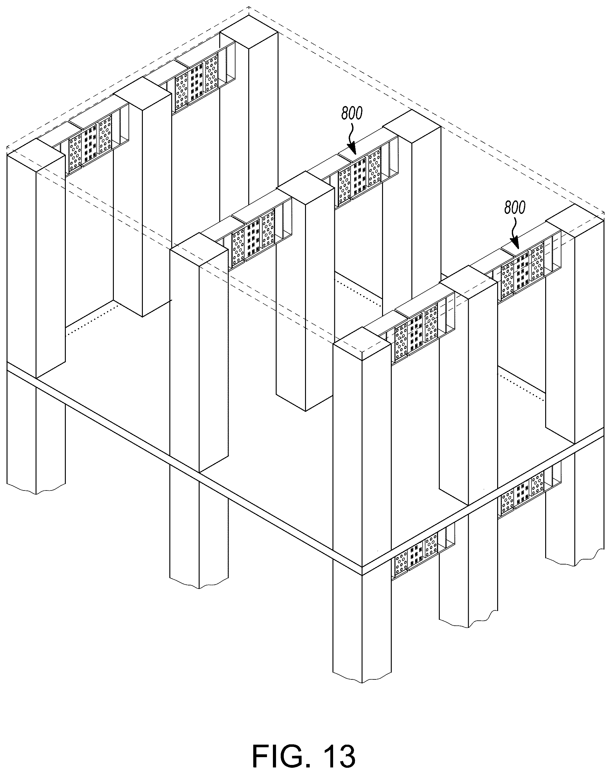 Patent US11814869 Figure 16 – Dual-phase vibration damping building coupling member with lock-up