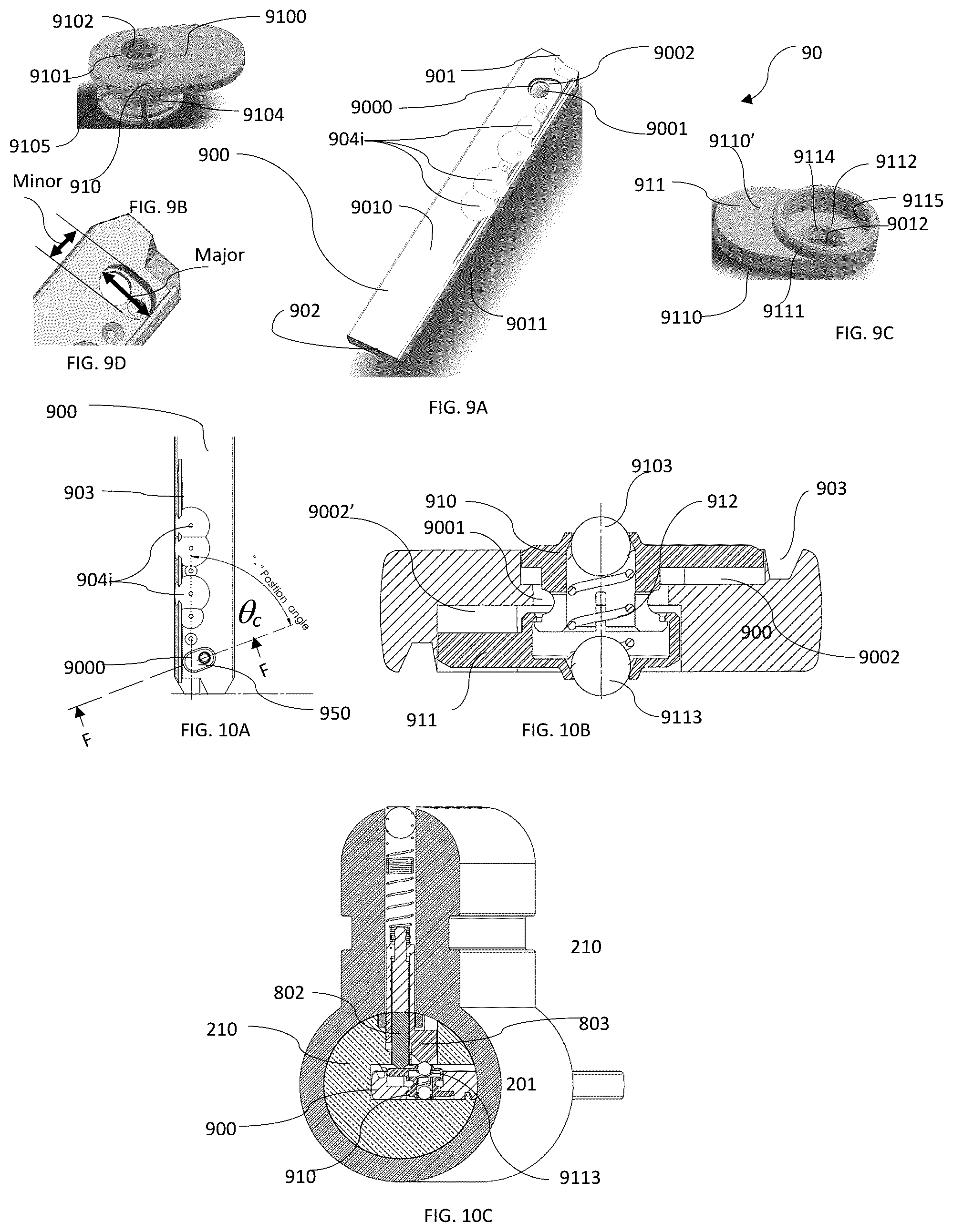 Patent US11814871 Figure 6 – Locking pin assemblies and uses thereof