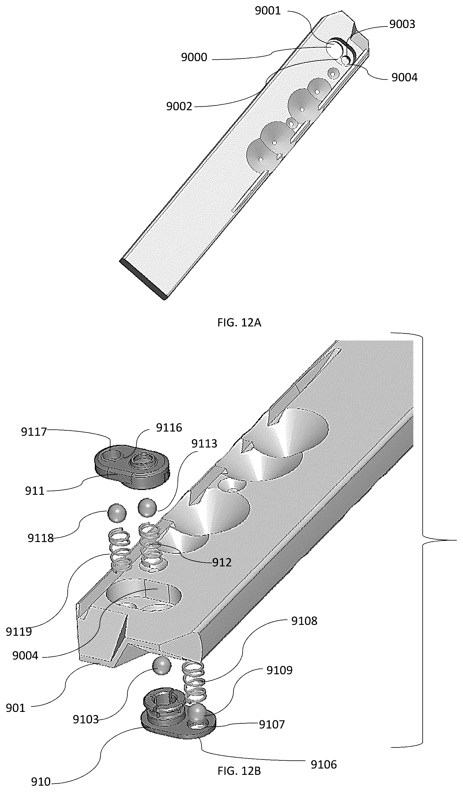Patent US11814871 Figure 8 – Locking pin assemblies and uses thereof