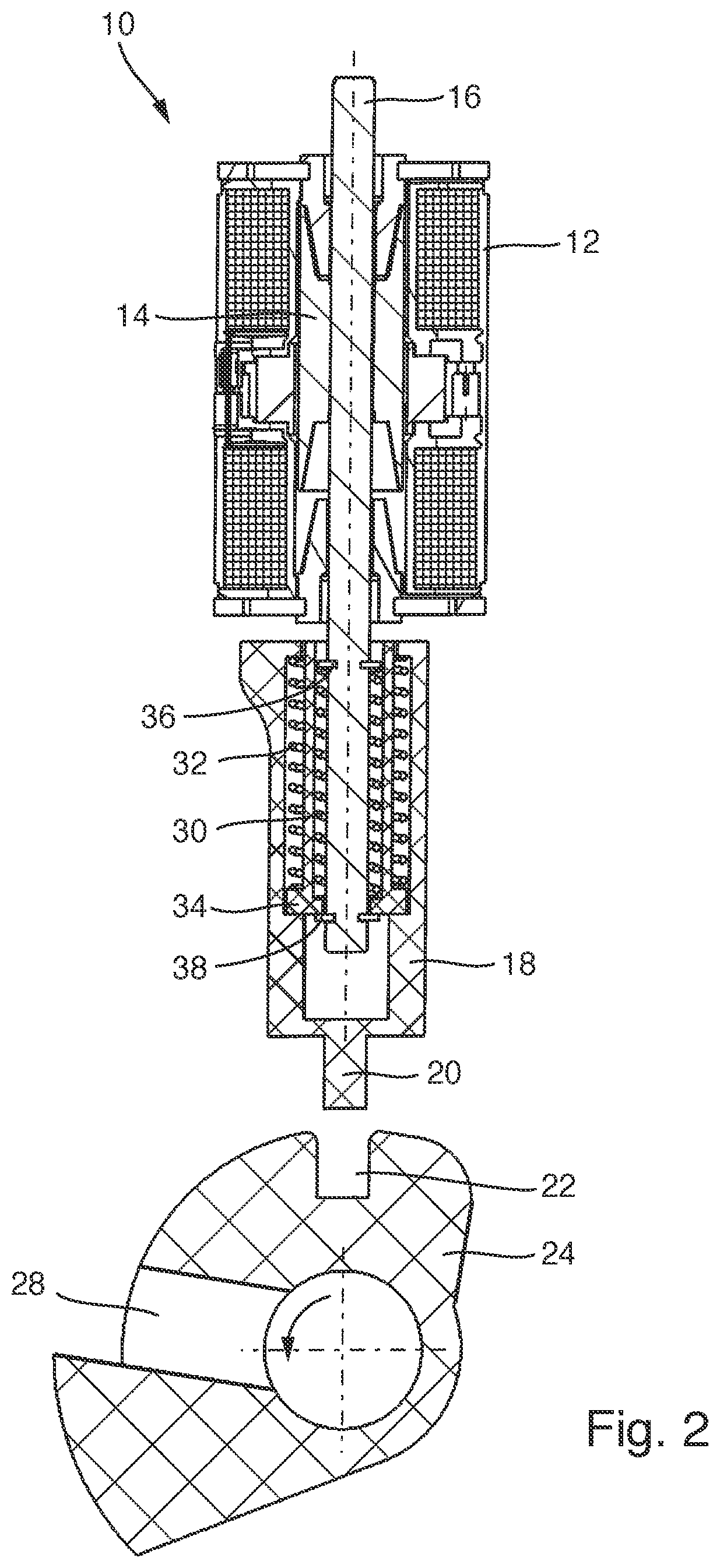 Patent US11814874 Figure 2 – Locking device