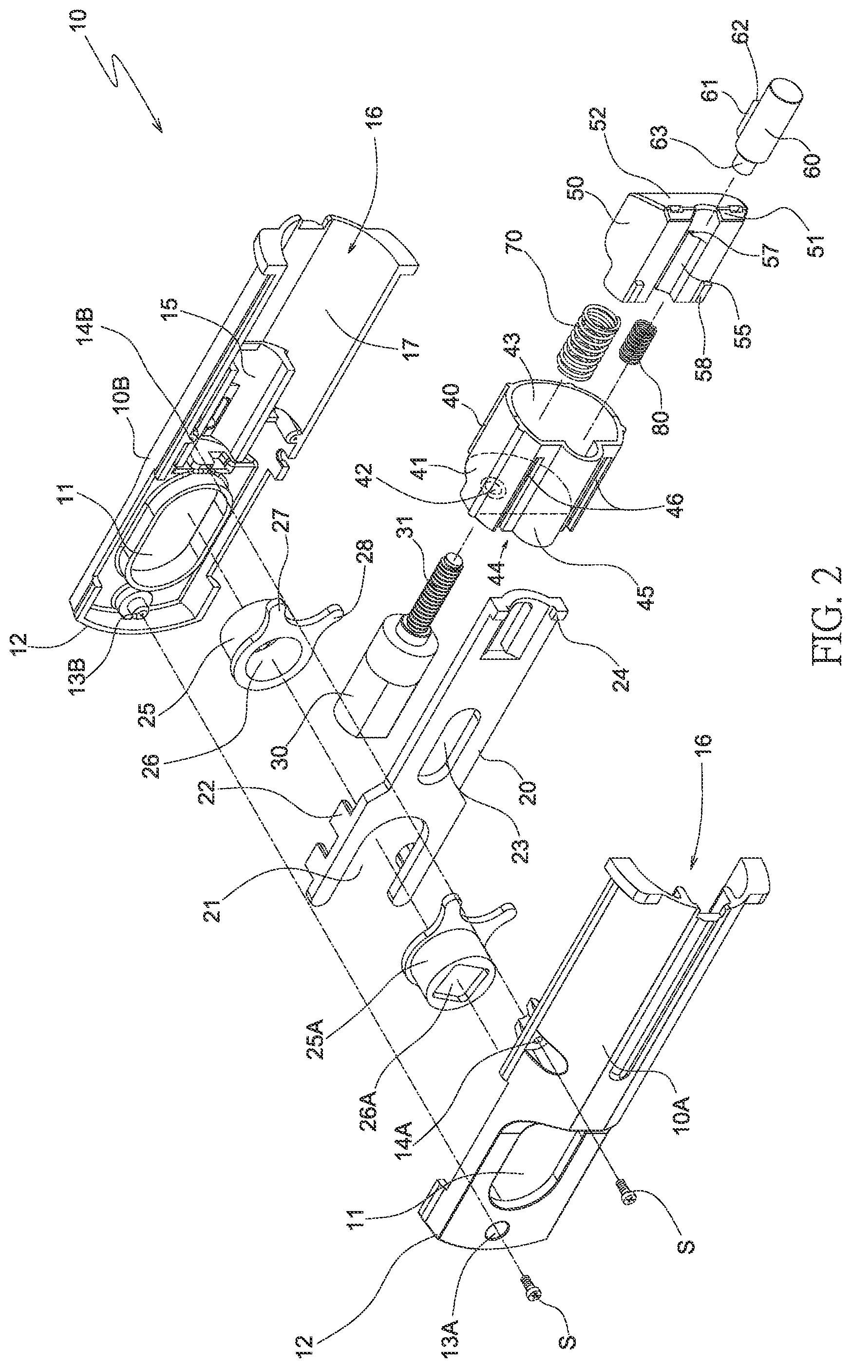 Patent US11814875 Figure 2 – Control structure of door lock