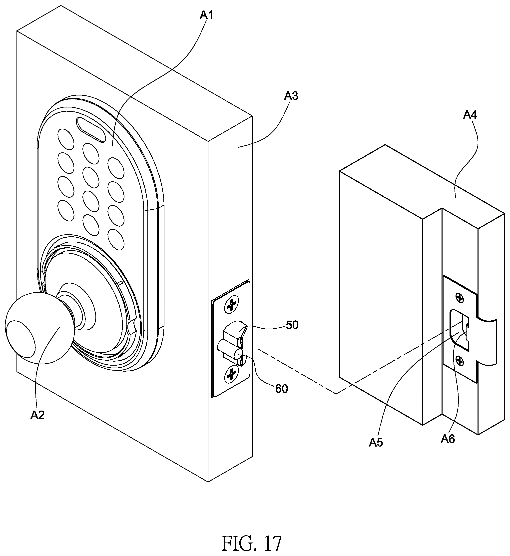 Patent US11814875 Figure 10 – Control structure of door lock