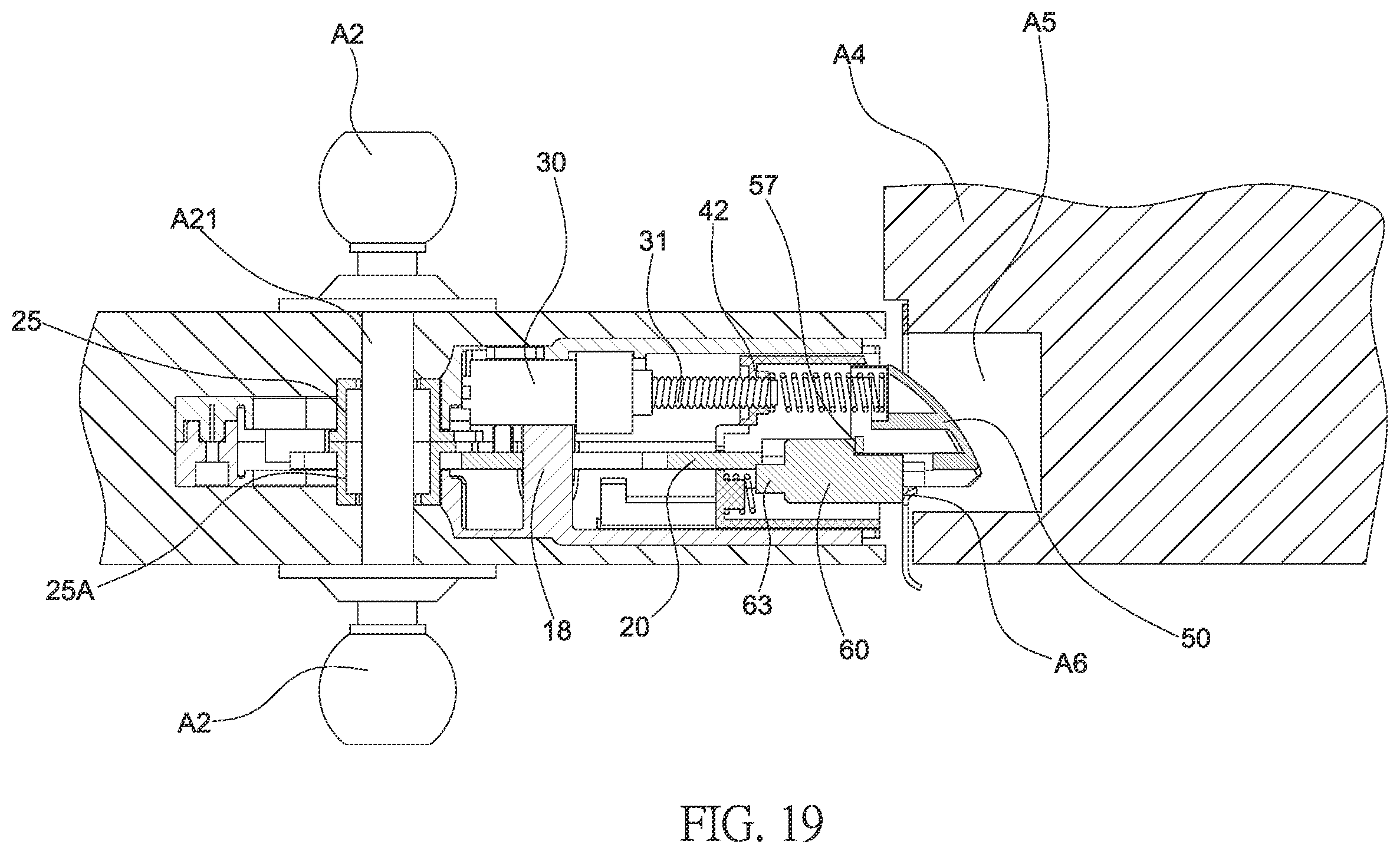 Patent US11814875 Figure 12 – Control structure of door lock