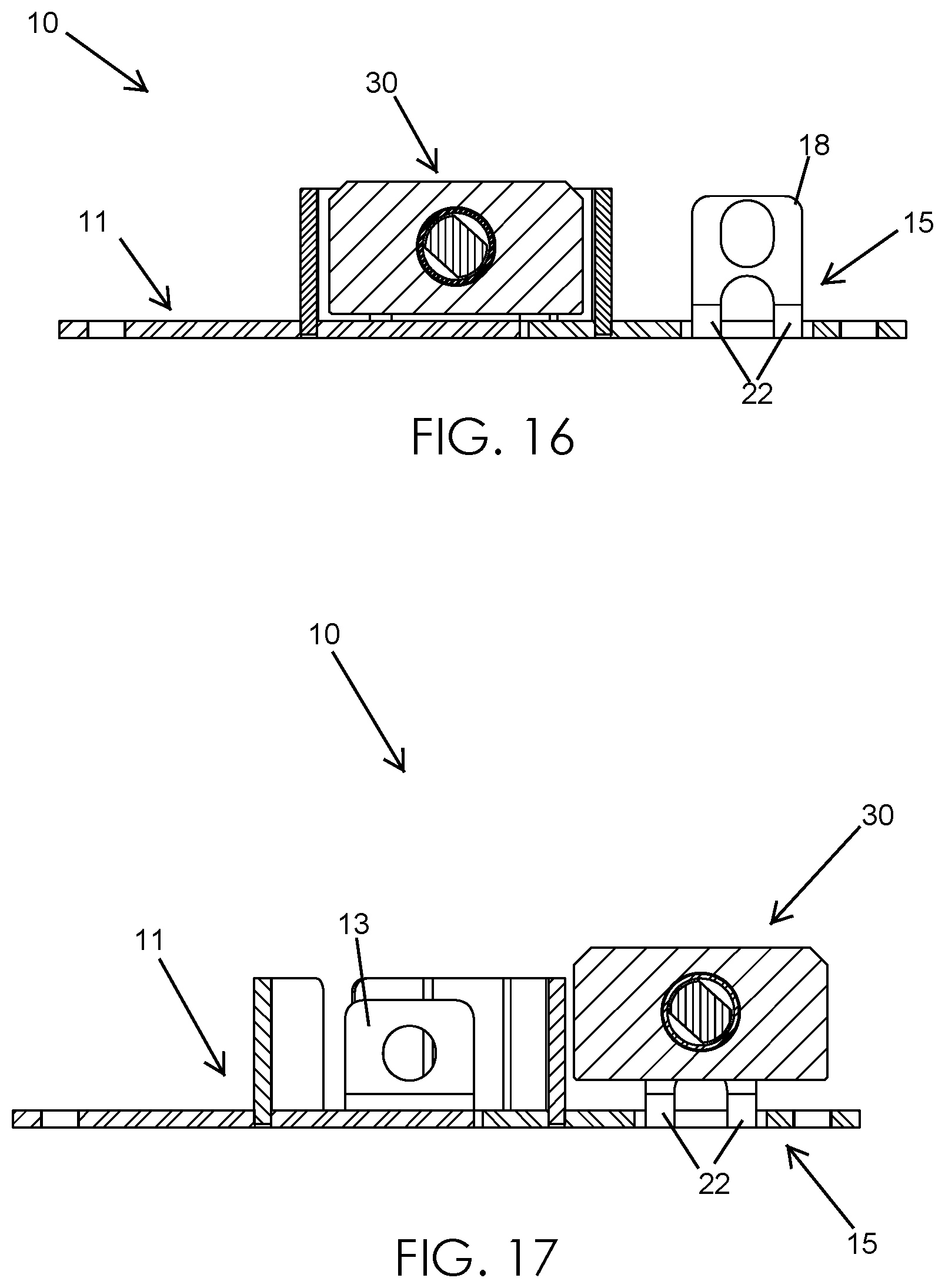 Patent US11814878 Figure 9 – Door hasp lock and associated method