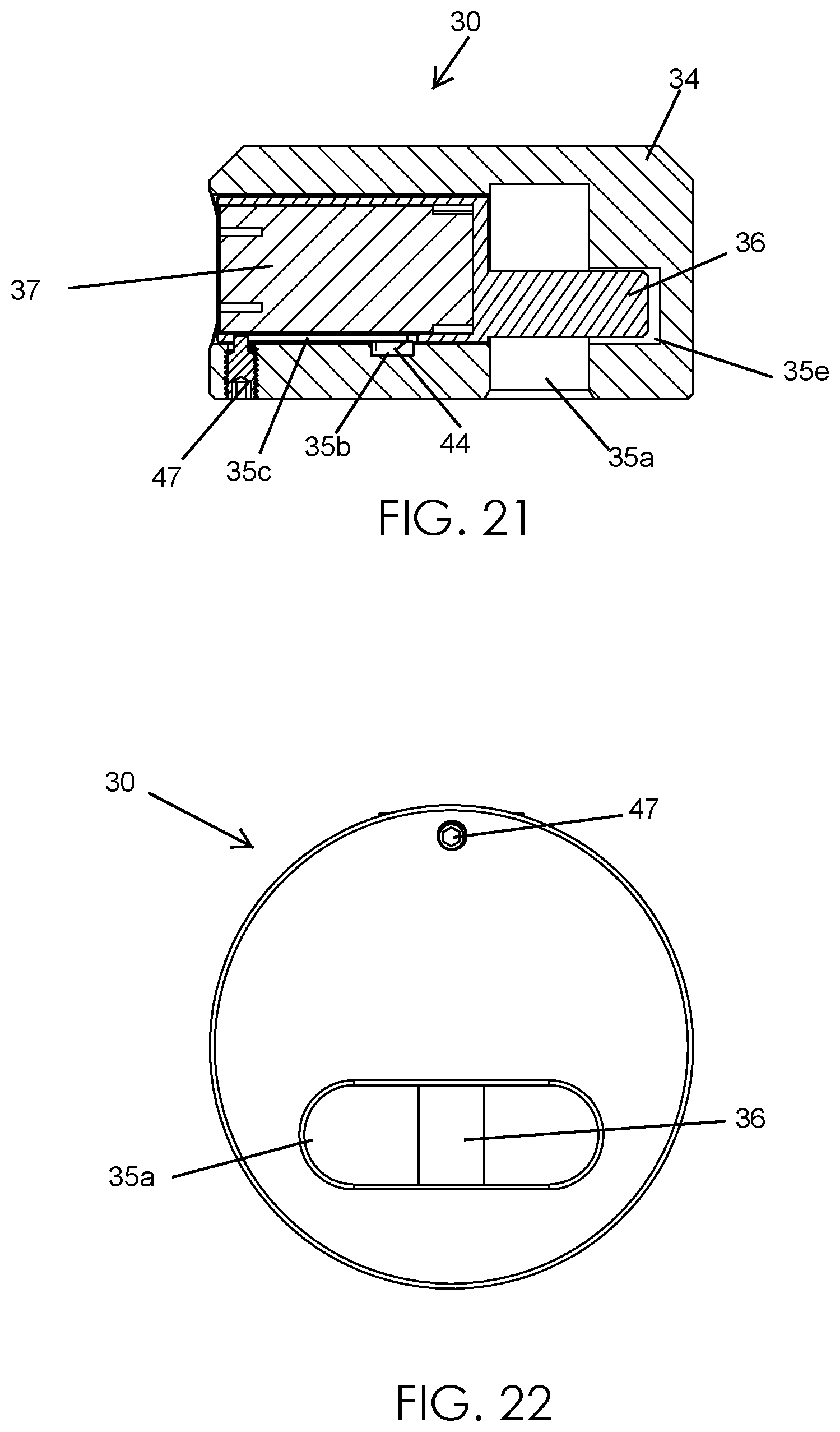Patent US11814878 Figure 12 – Door hasp lock and associated method