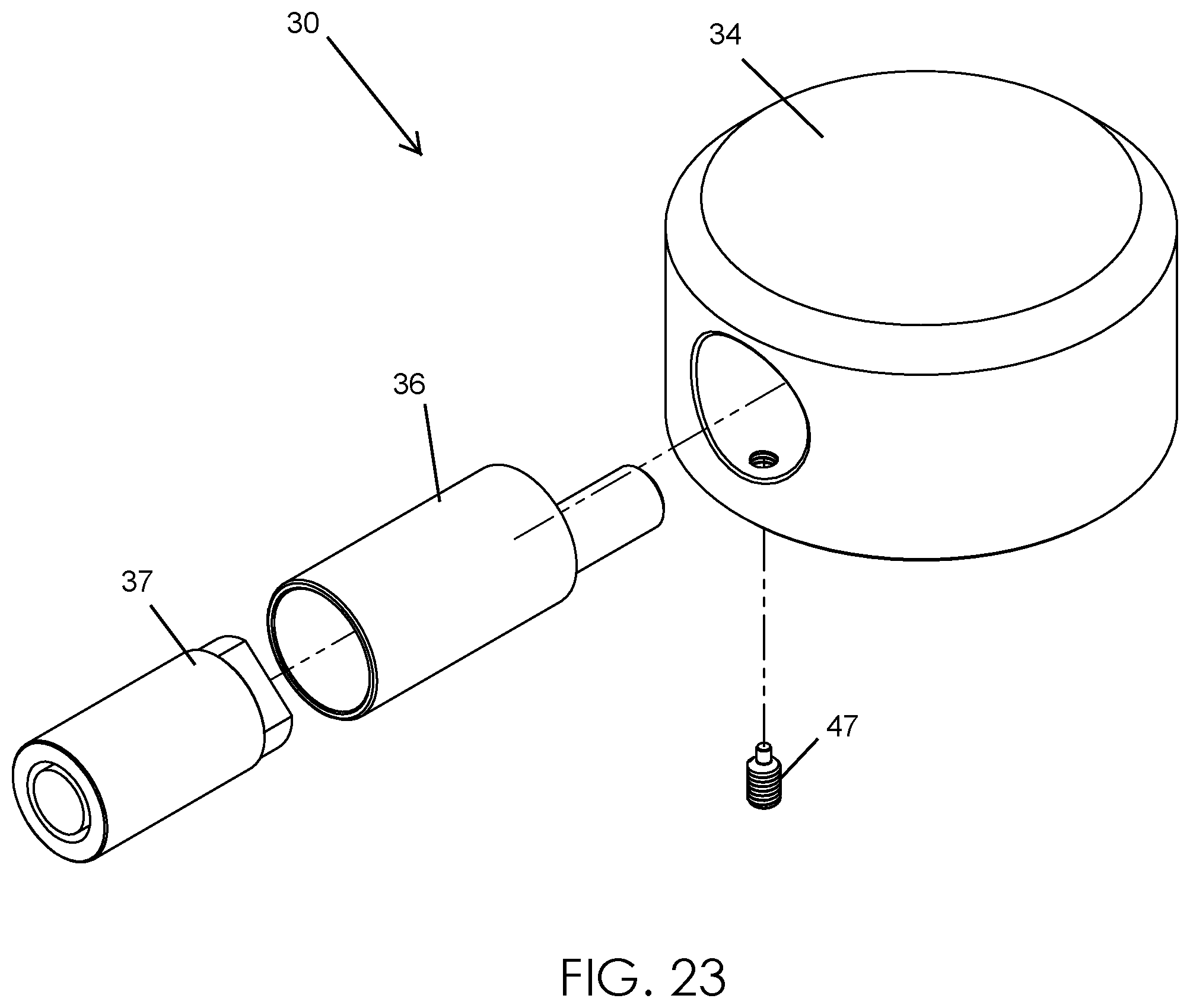 Patent US11814878 Figure 13 – Door hasp lock and associated method