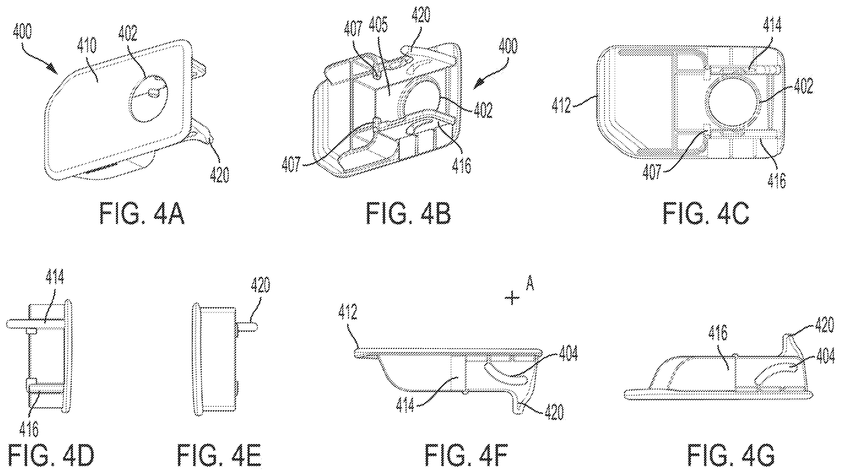 Patent US11814881 Figure 3 – Vehicle glove box latch