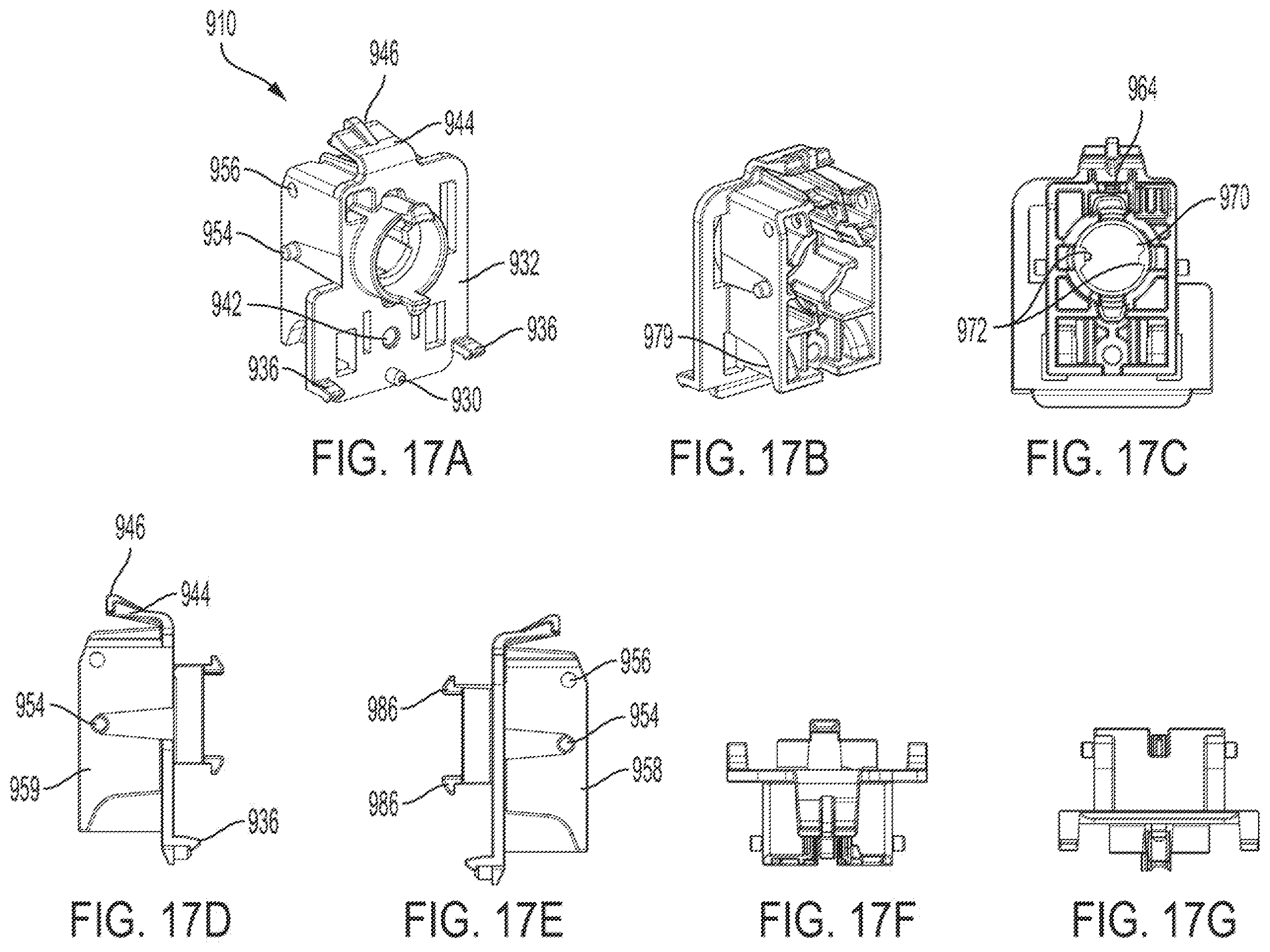 Patent US11814881 Figure 15 – Vehicle glove box latch