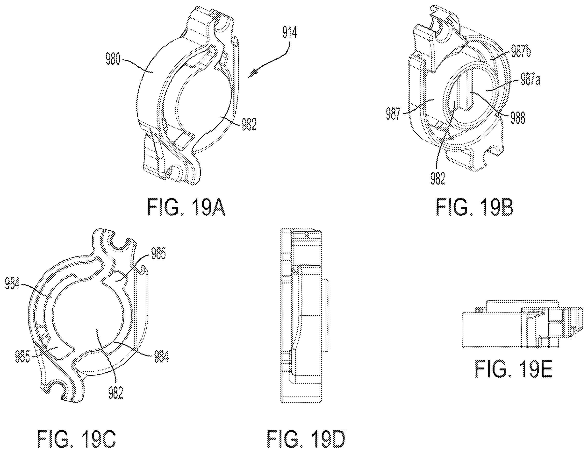 Patent US11814881 Figure 17 – Vehicle glove box latch
