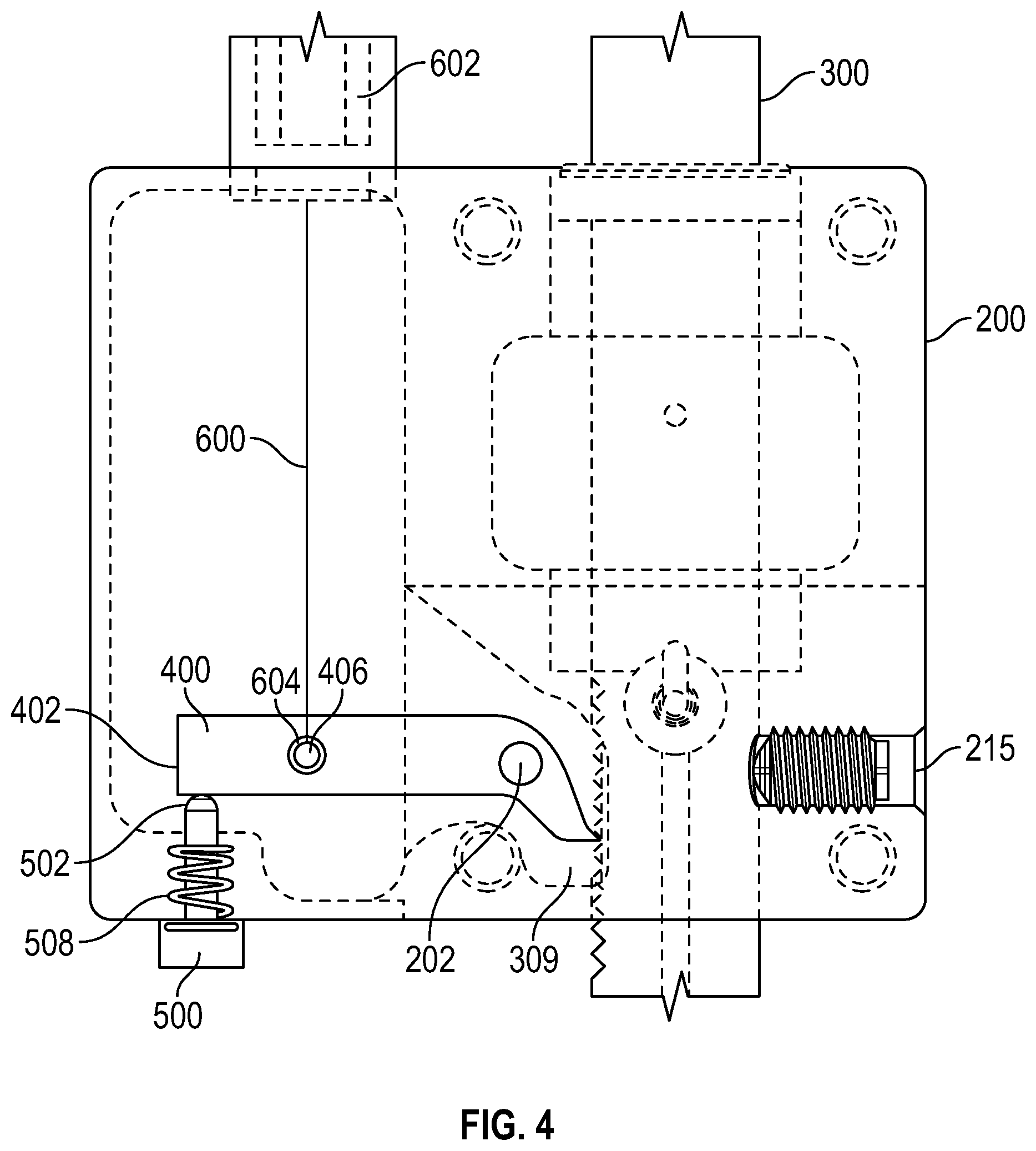 Patent US11814884 Figure 4 – Barrier locking system and method
