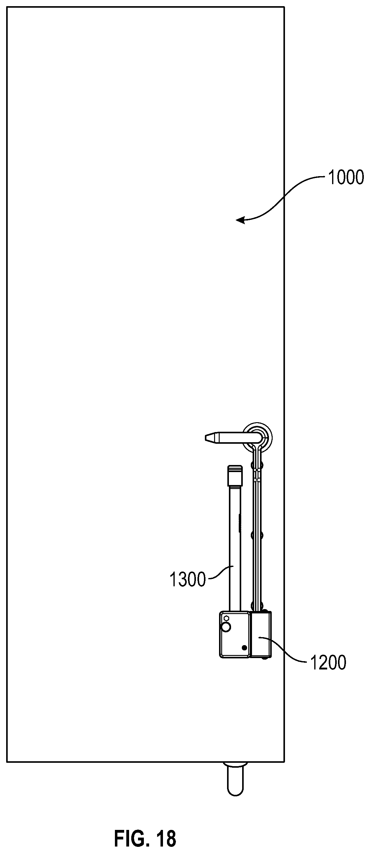 Patent US11814884 Figure 18 – Barrier locking system and method