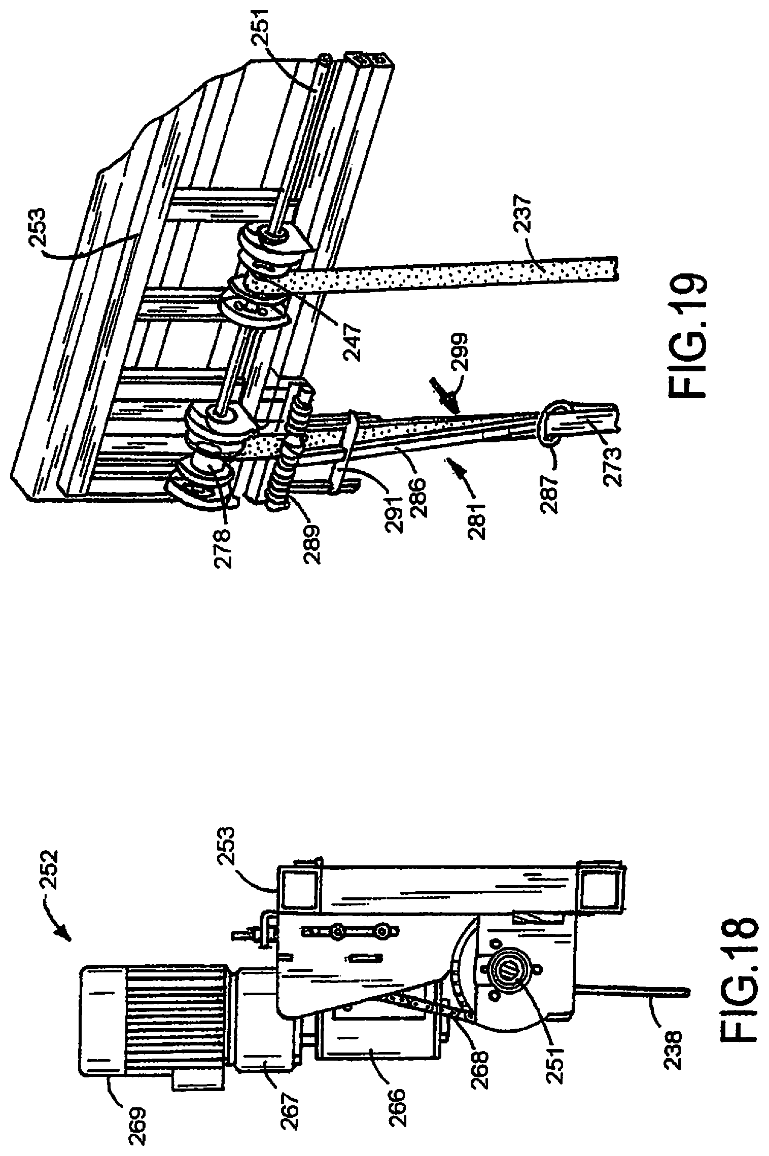 Patent US11814886 Figure 9 – Bi-fold door latch assembly