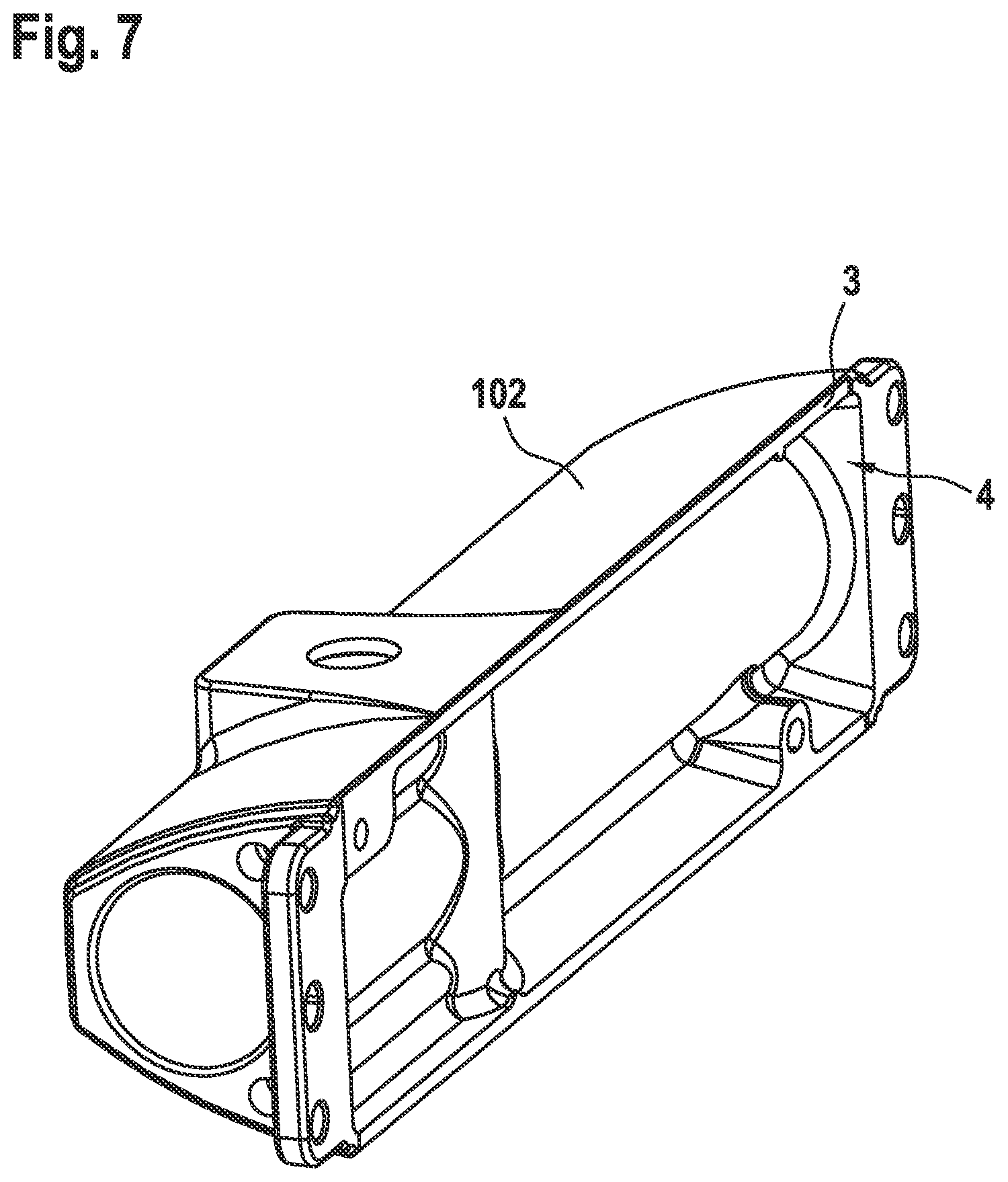 Patent US11814888 Figure 7 – Fire protection fastening device for fastening a door actuator