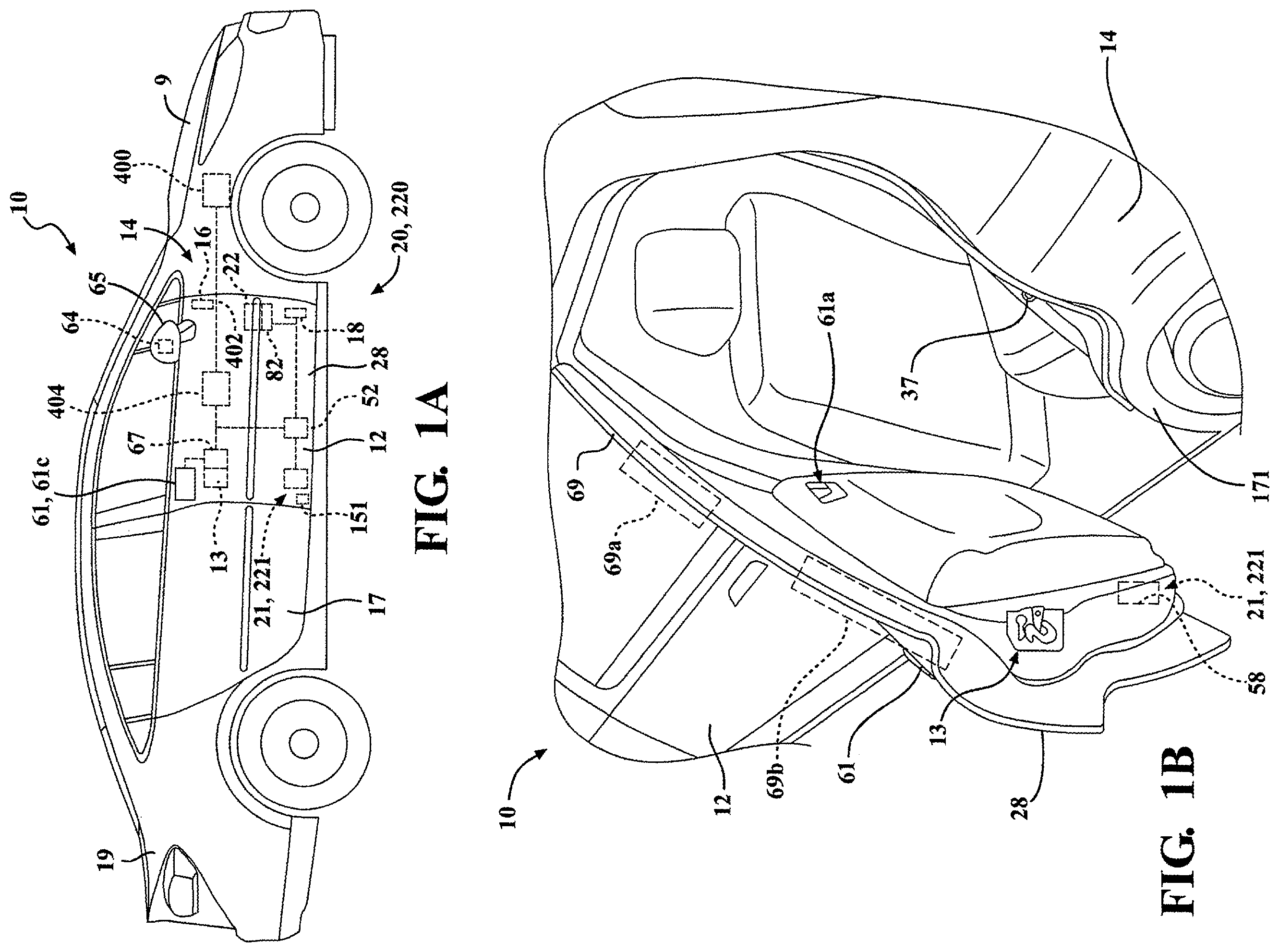 Patent US11814891 Figure 1 – Door system with door presenter control