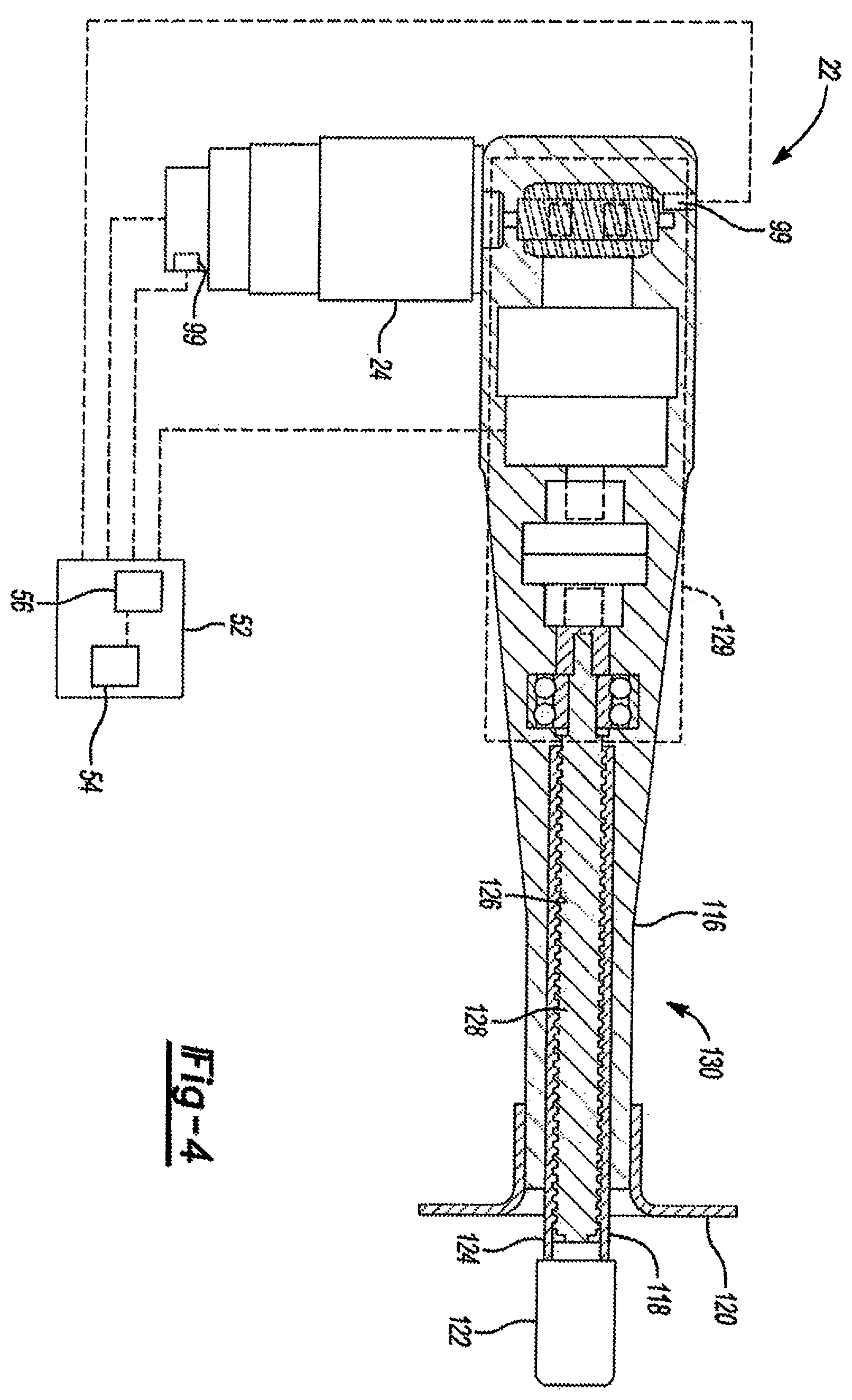 Patent US11814891 Figure 5 – Door system with door presenter control