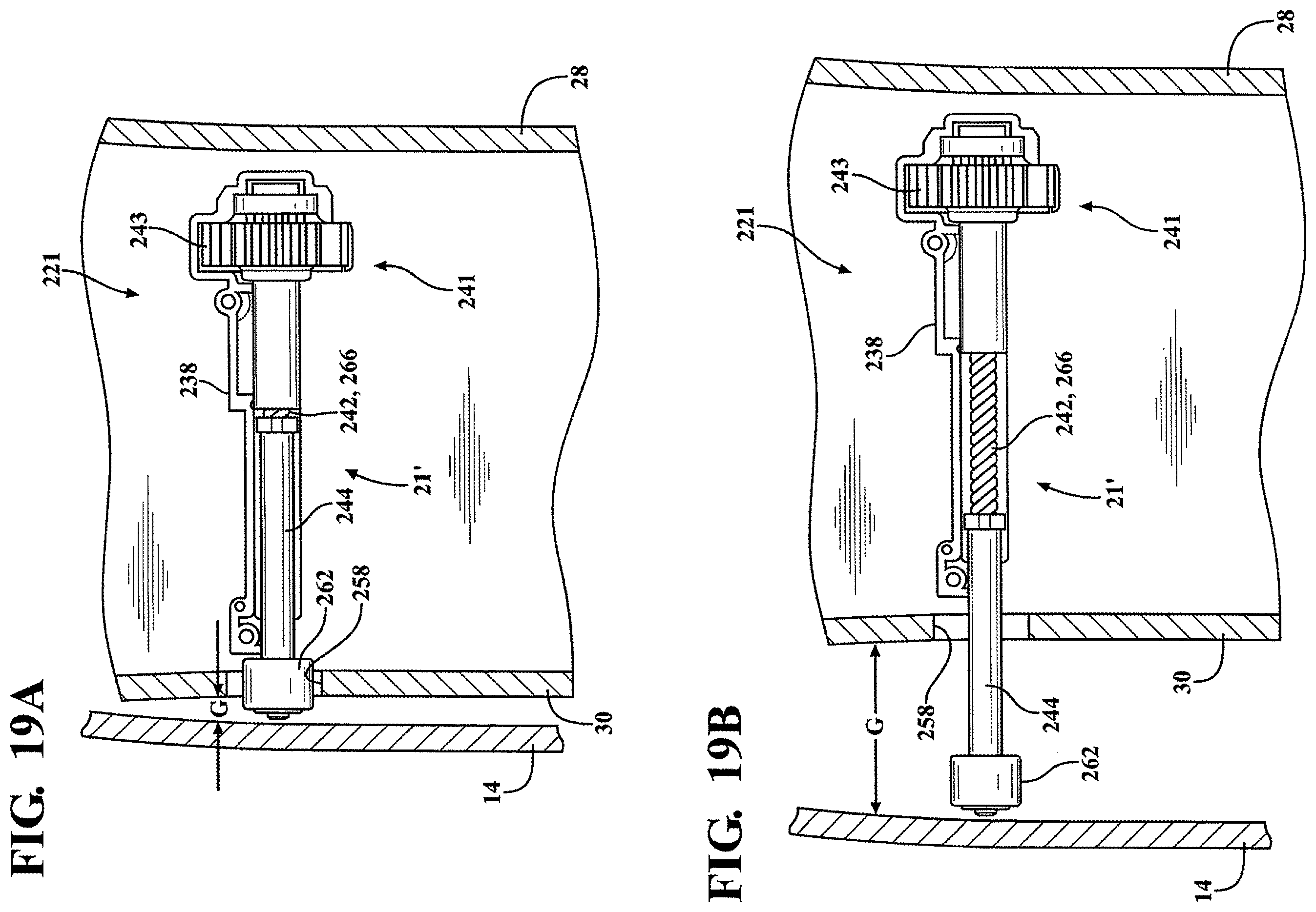 Patent US11814891 Figure 18 – Door system with door presenter control