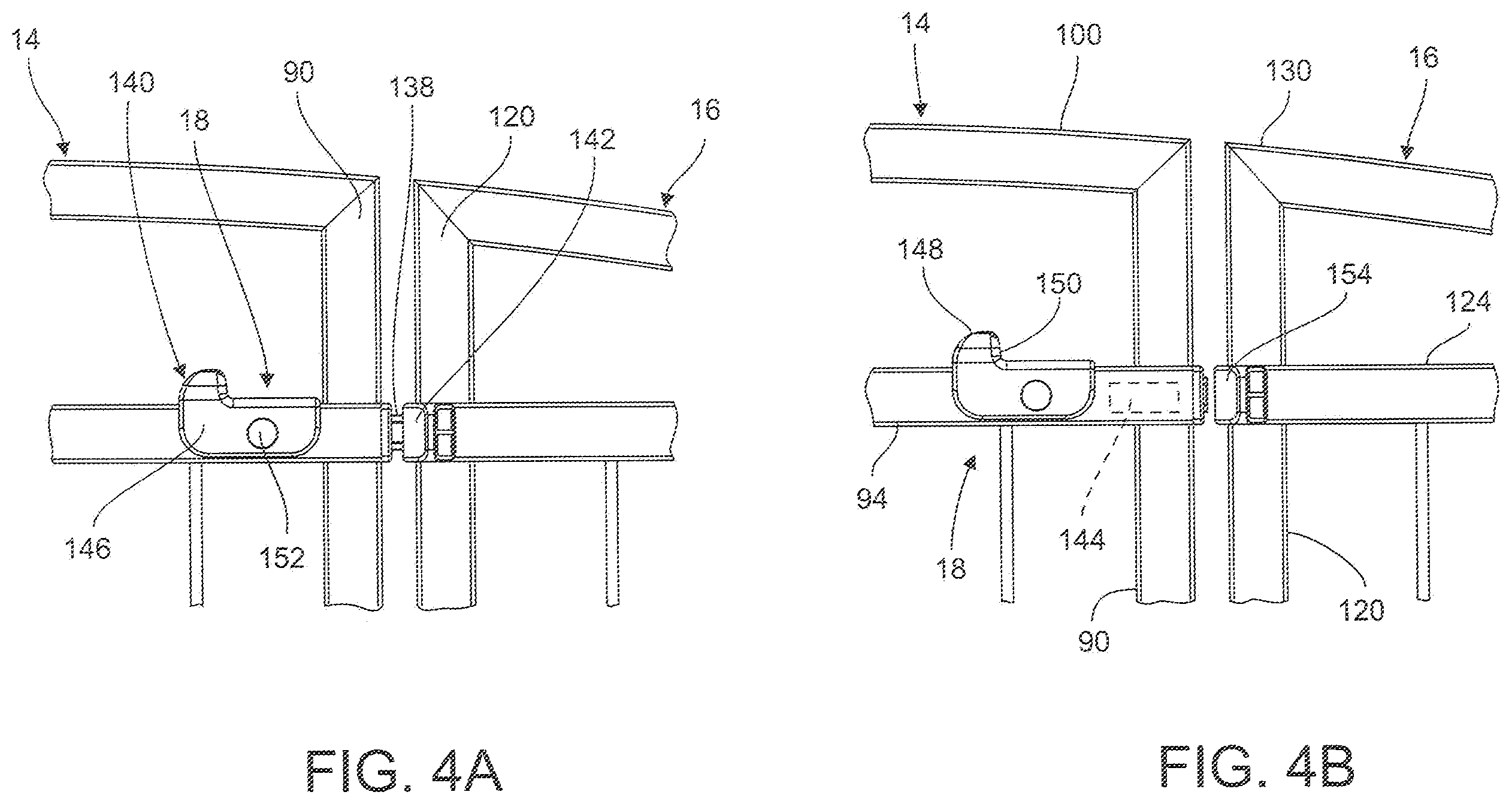Patent US11814893 Figure 4 – Double door gate apparatus
