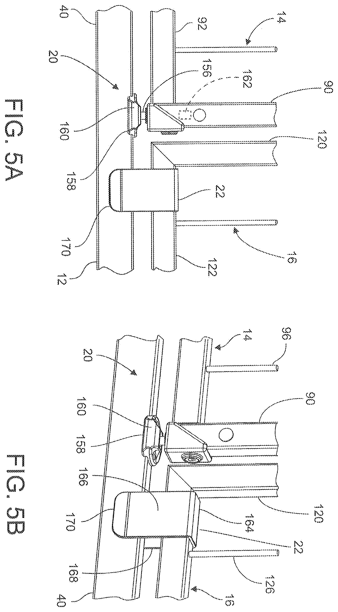 Patent US11814893 Figure 5 – Double door gate apparatus