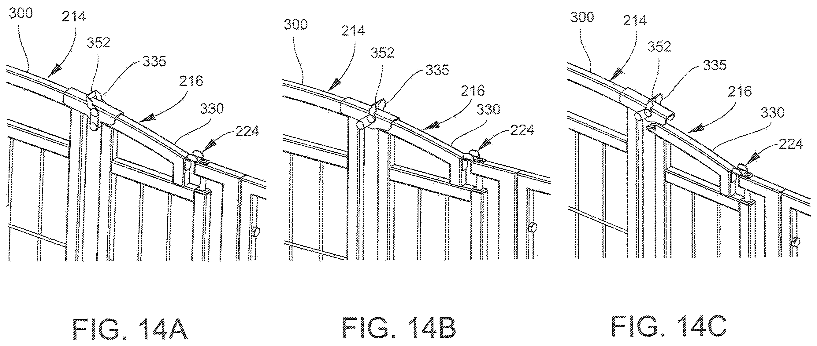 Patent US11814893 Figure 14 – Double door gate apparatus