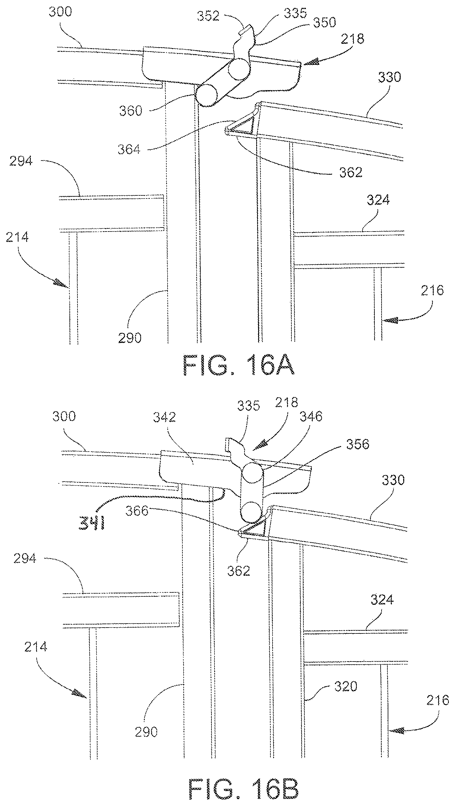 Patent US11814893 Figure 16 – Double door gate apparatus