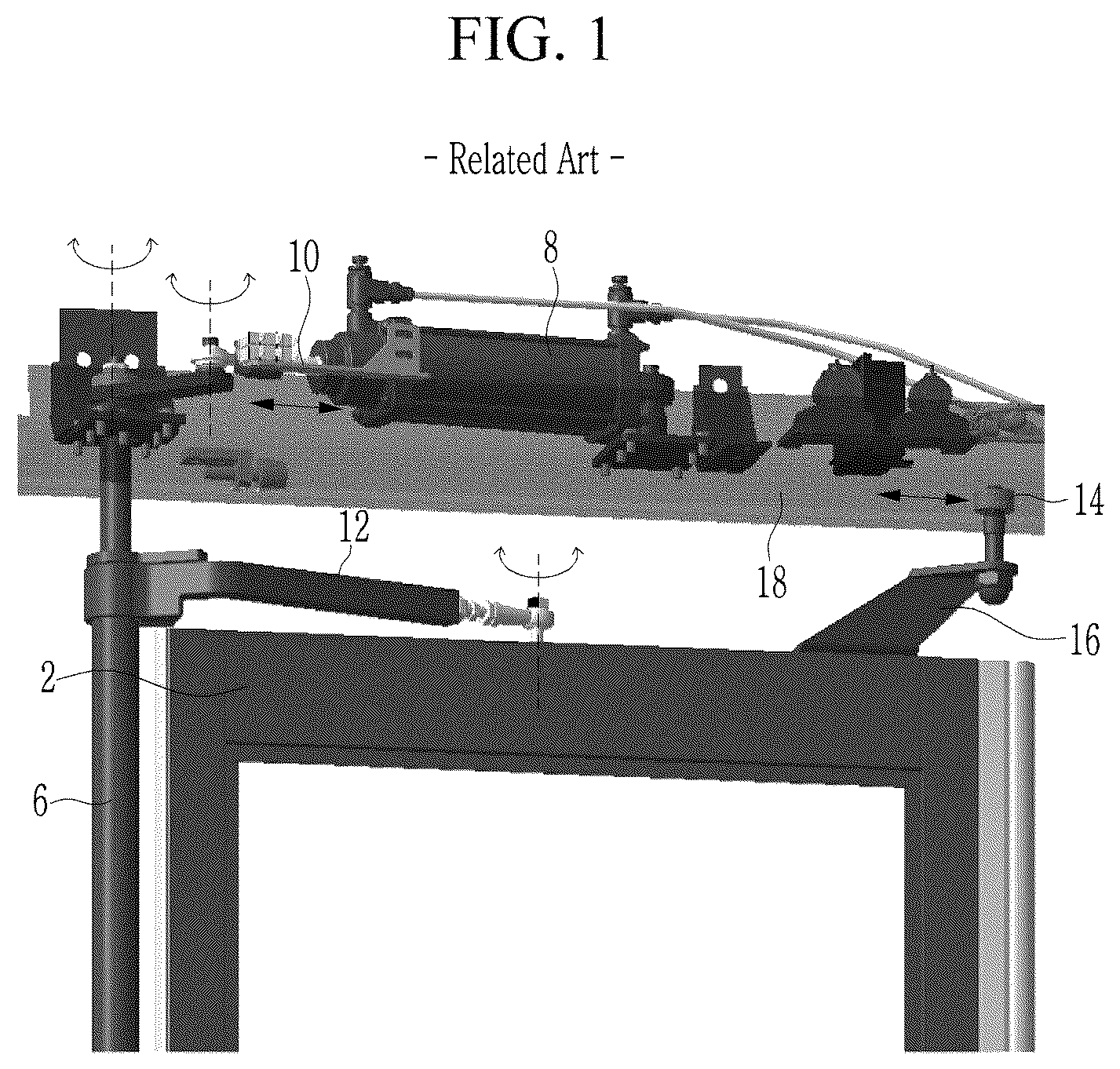 Patent US11814894 Figure 1 – Swing-in type door structure of vehicle