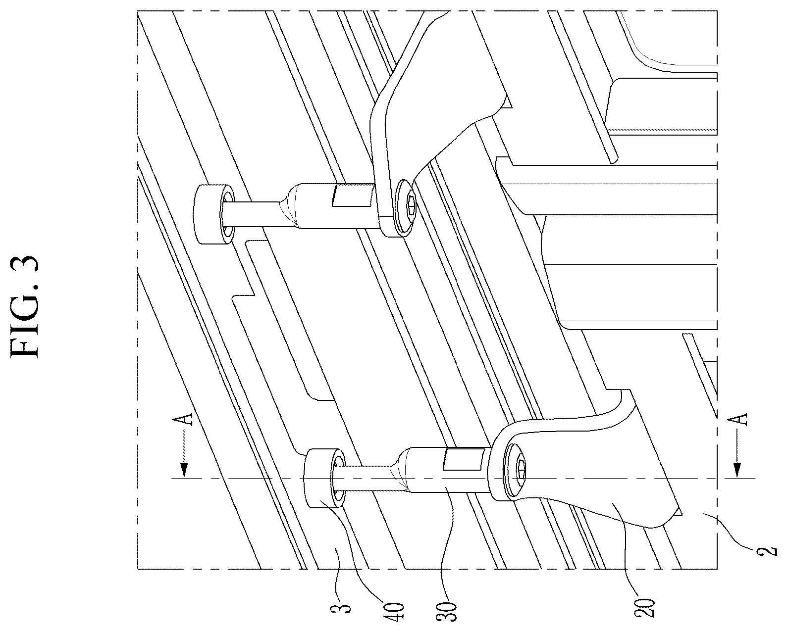Patent US11814894 Figure 3 – Swing-in type door structure of vehicle