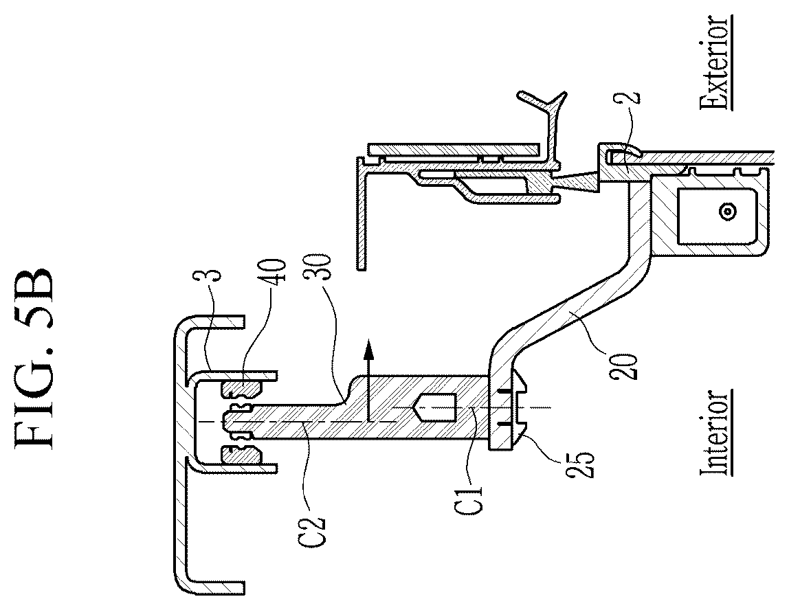 Patent US11814894 Figure 6 – Swing-in type door structure of vehicle