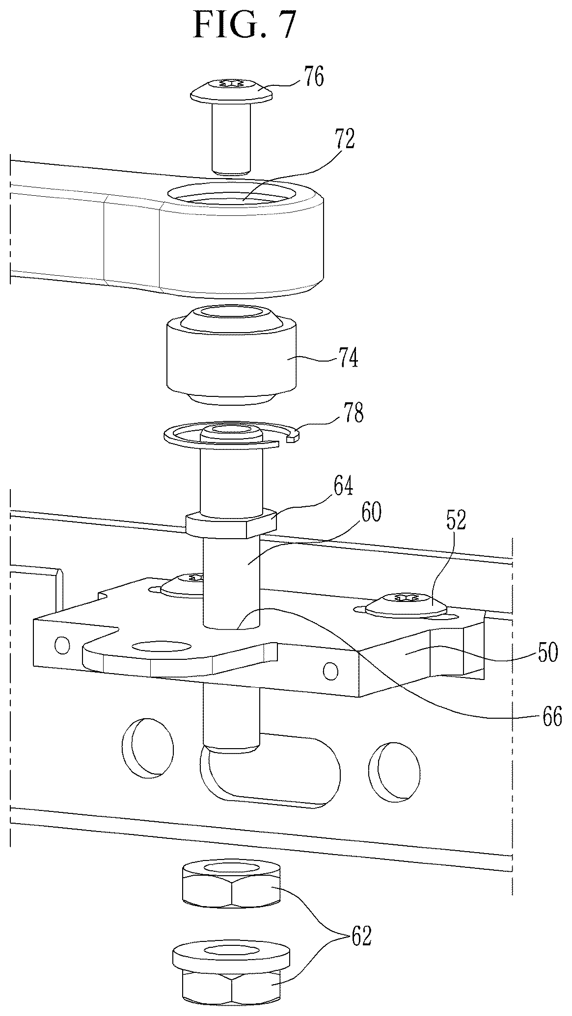 Patent US11814894 Figure 8 – Swing-in type door structure of vehicle
