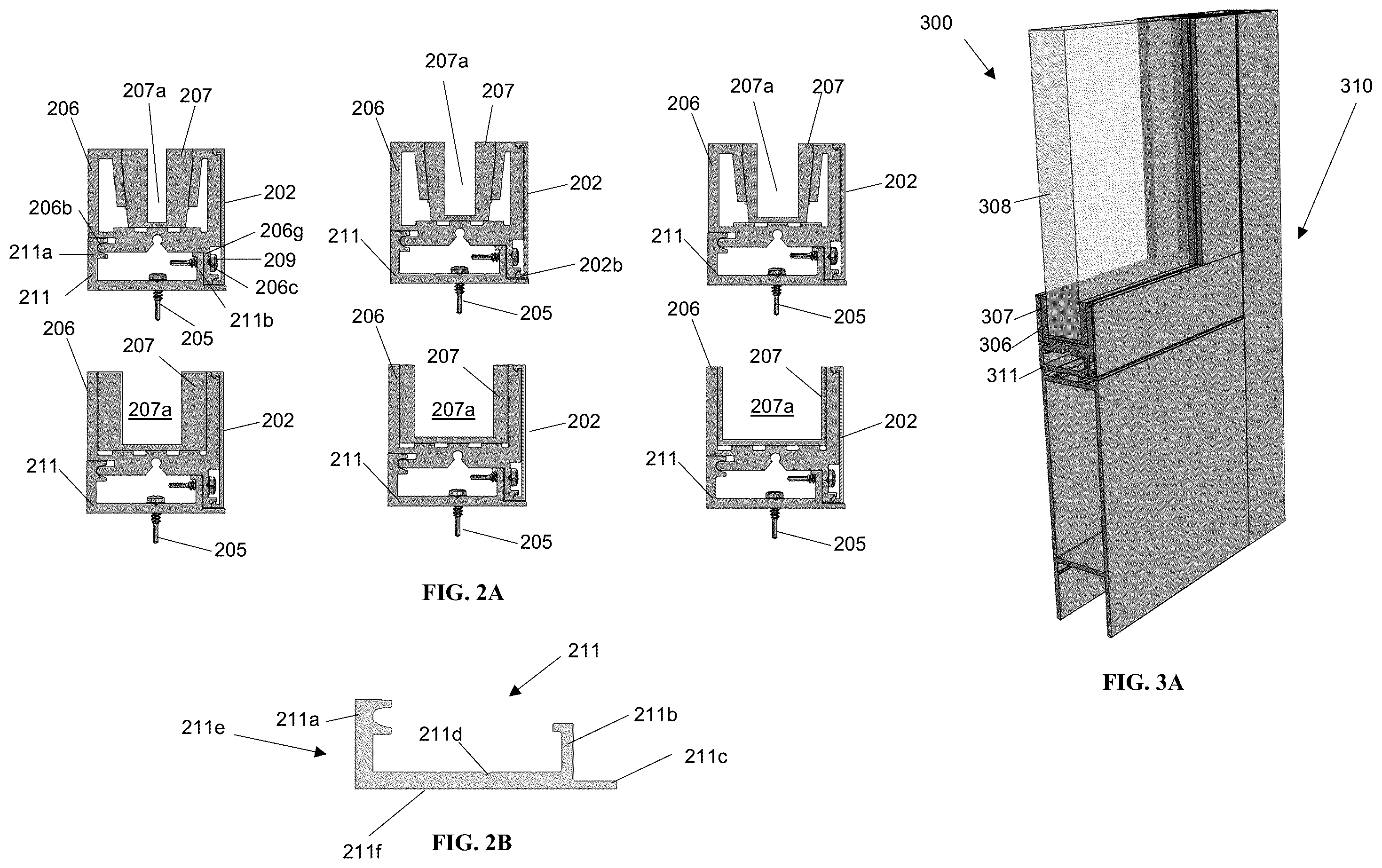Patent US11814895 Figure 2 – Security panel mounting system