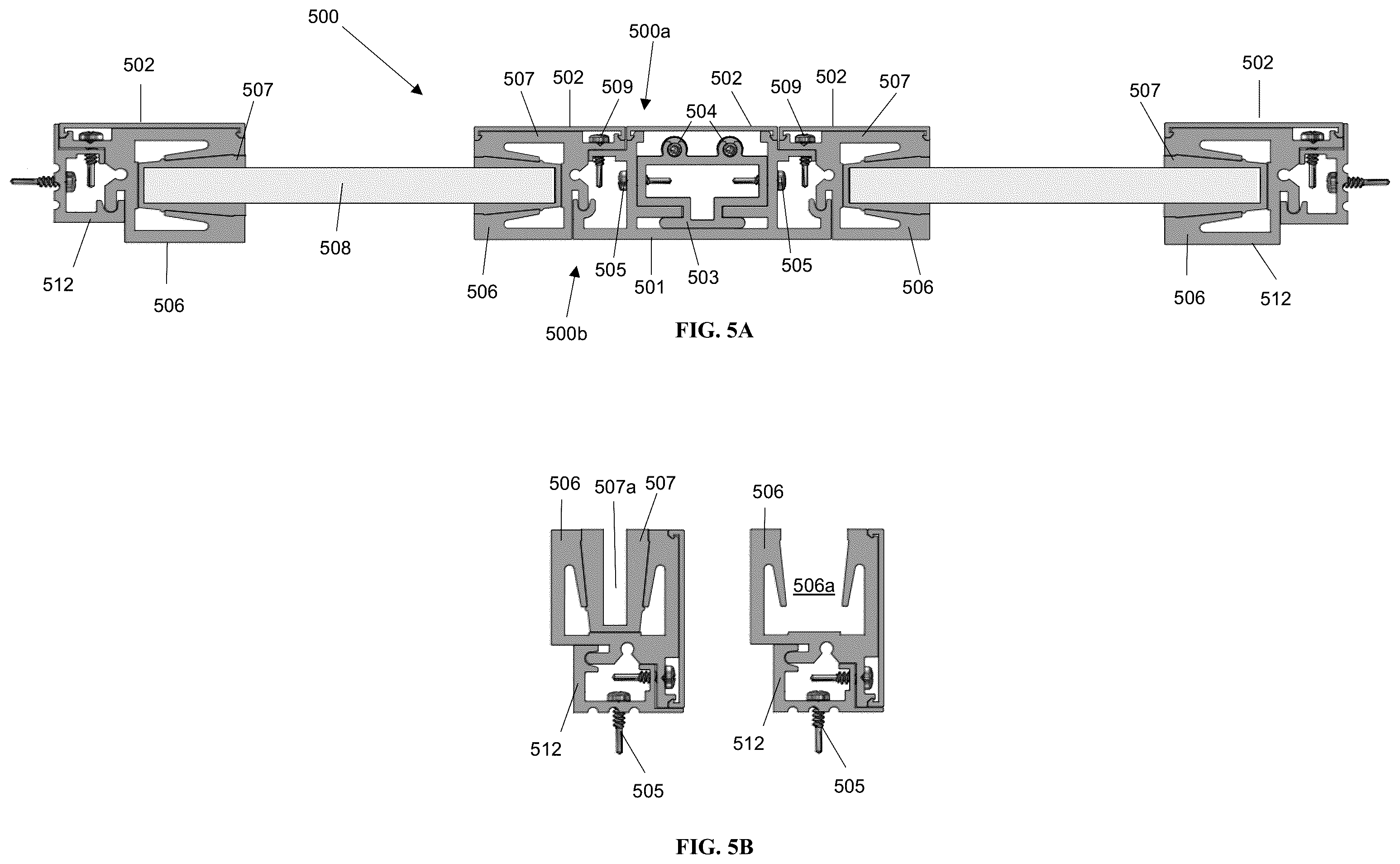 Patent US11814895 Figure 5 – Security panel mounting system