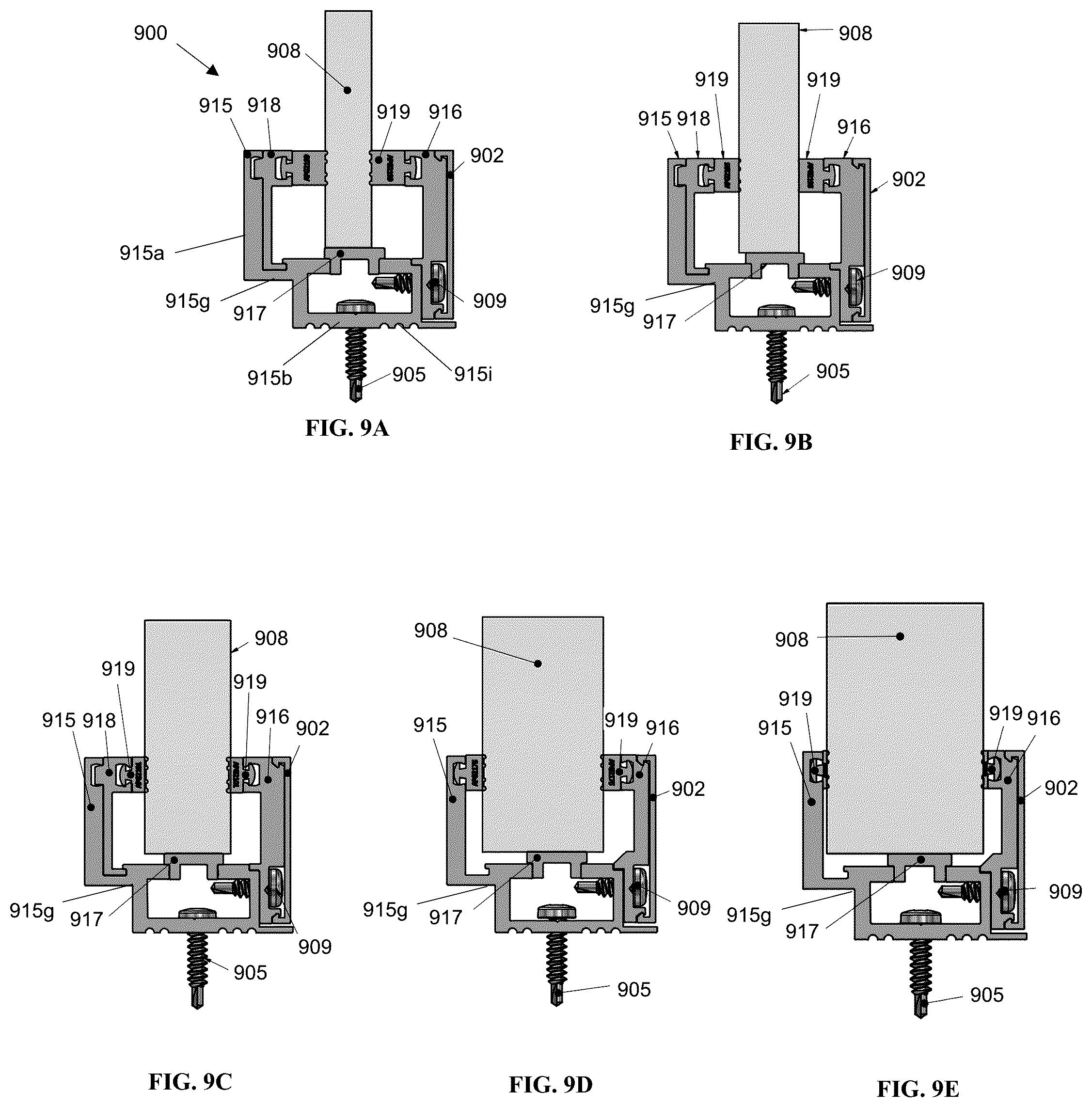 Patent US11814895 Figure 11 – Security panel mounting system