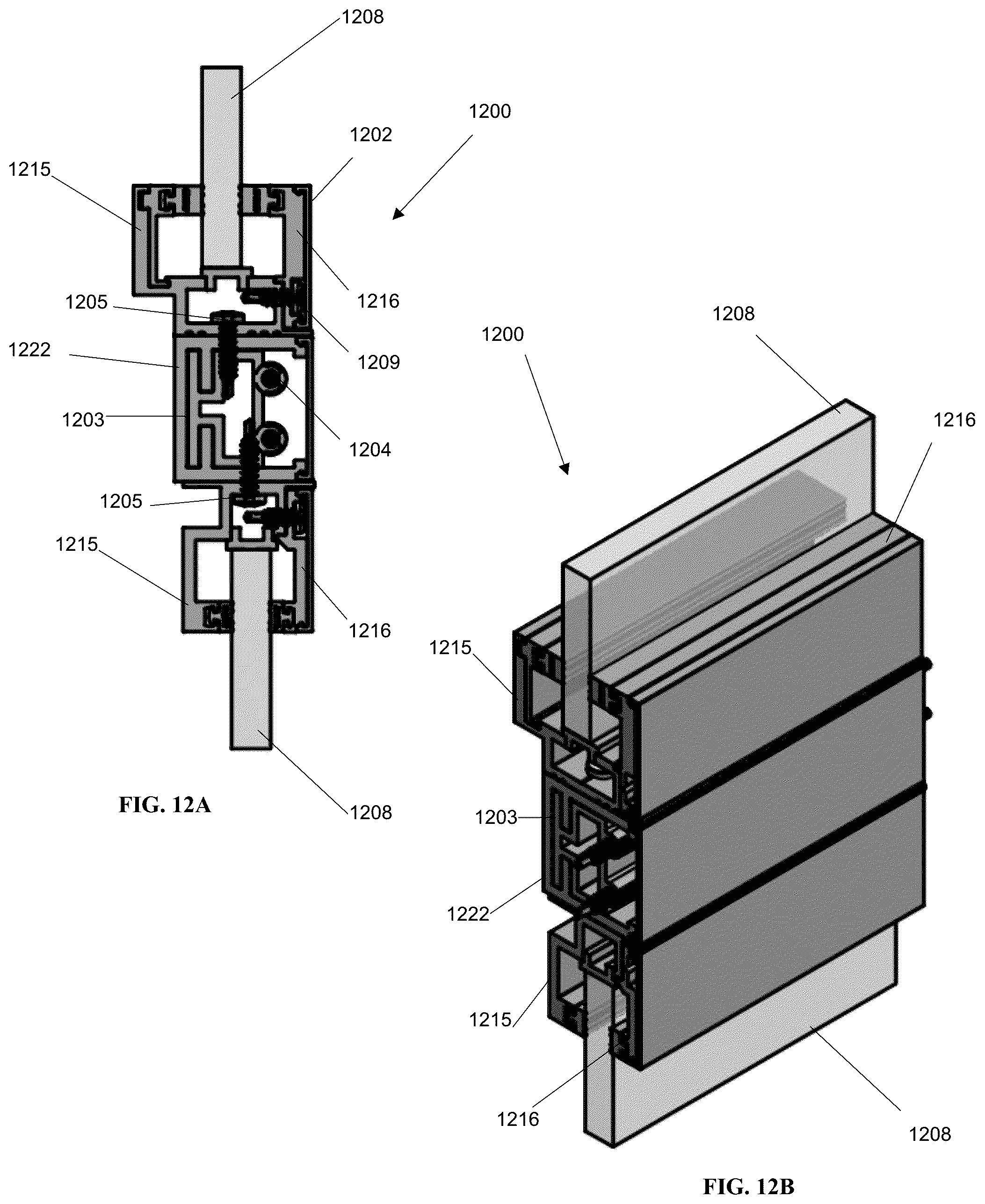 Patent US11814895 Figure 14 – Security panel mounting system
