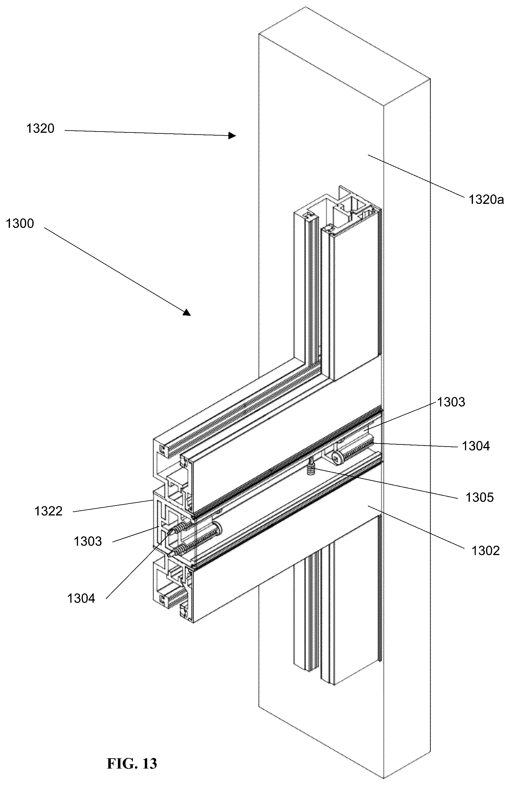 Patent US11814895 Figure 15 – Security panel mounting system