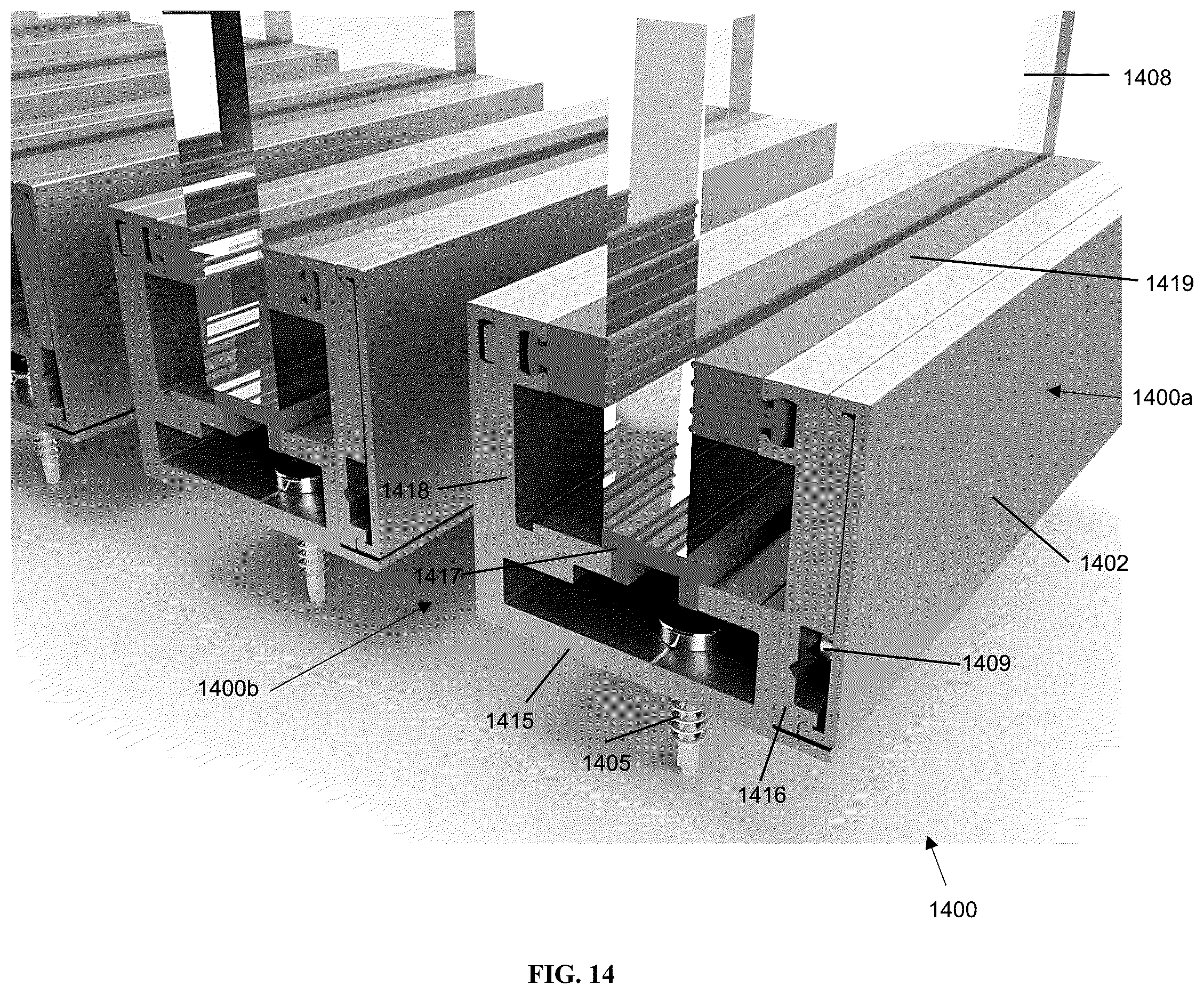 Patent US11814895 Figure 16 – Security panel mounting system