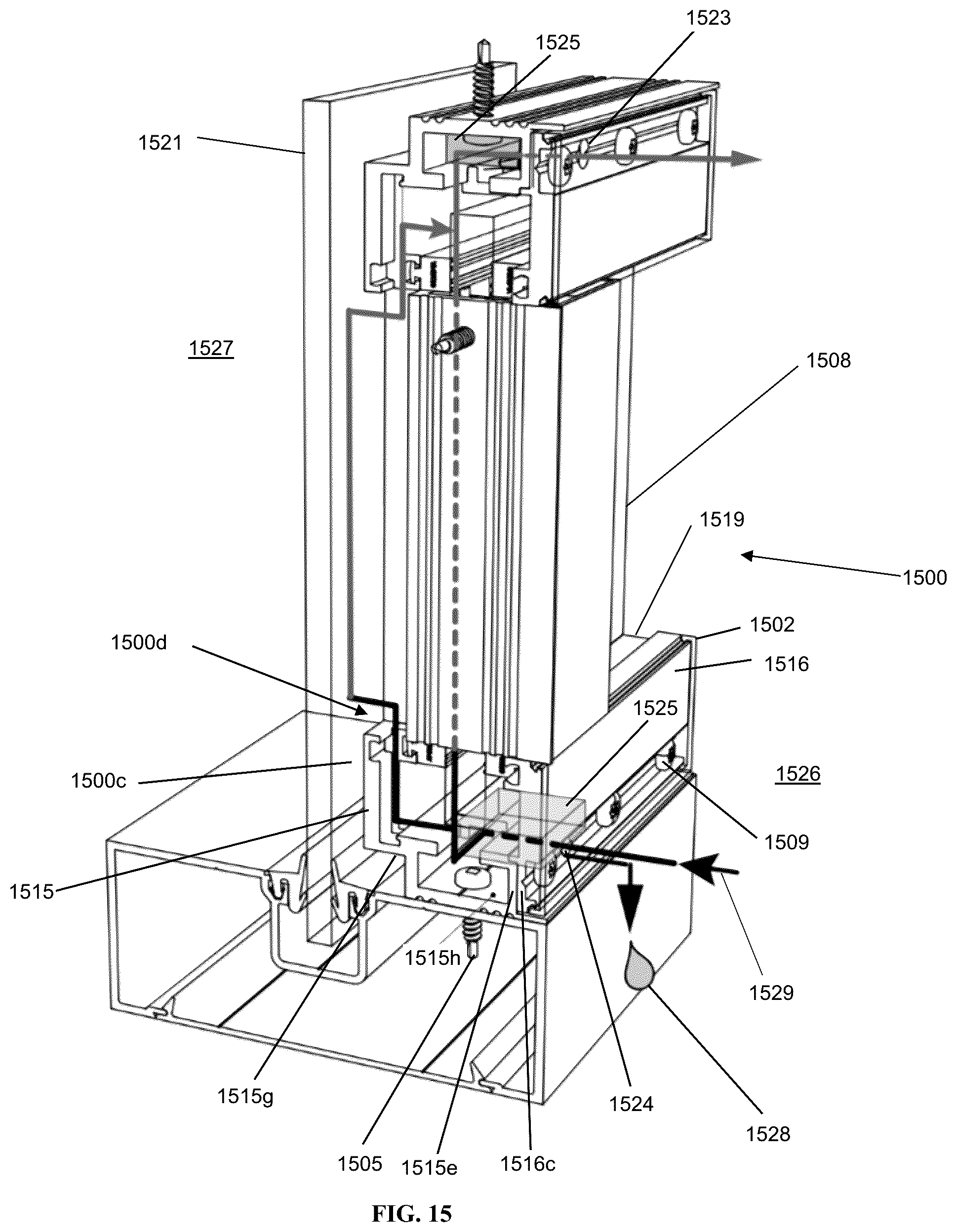 Patent US11814895 Figure 17 – Security panel mounting system