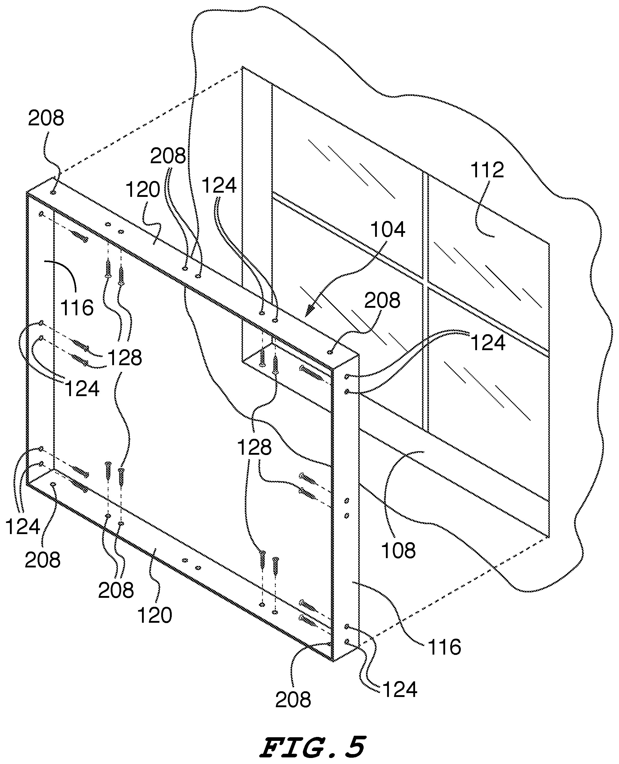 Patent US11814896 Figure 4 – Security shutter assembly