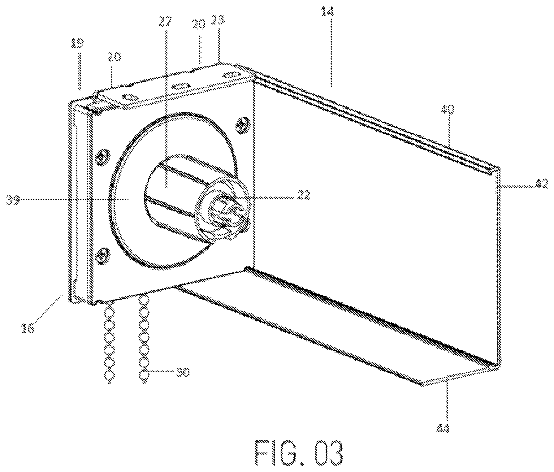Patent US11814897 Figure 3 – Operating assembly and system for a roller shade