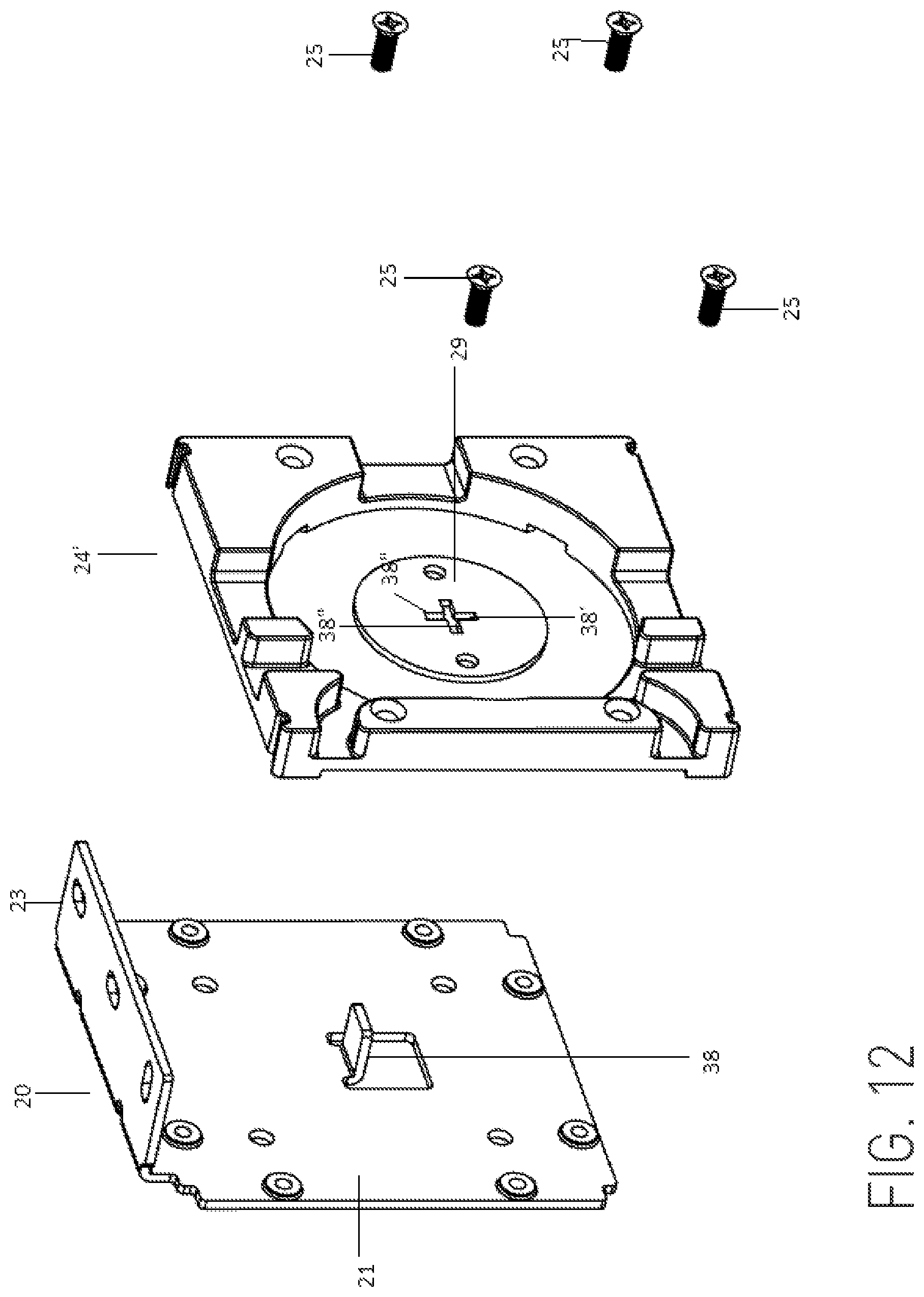 Patent US11814897 Figure 12 – Operating assembly and system for a roller shade