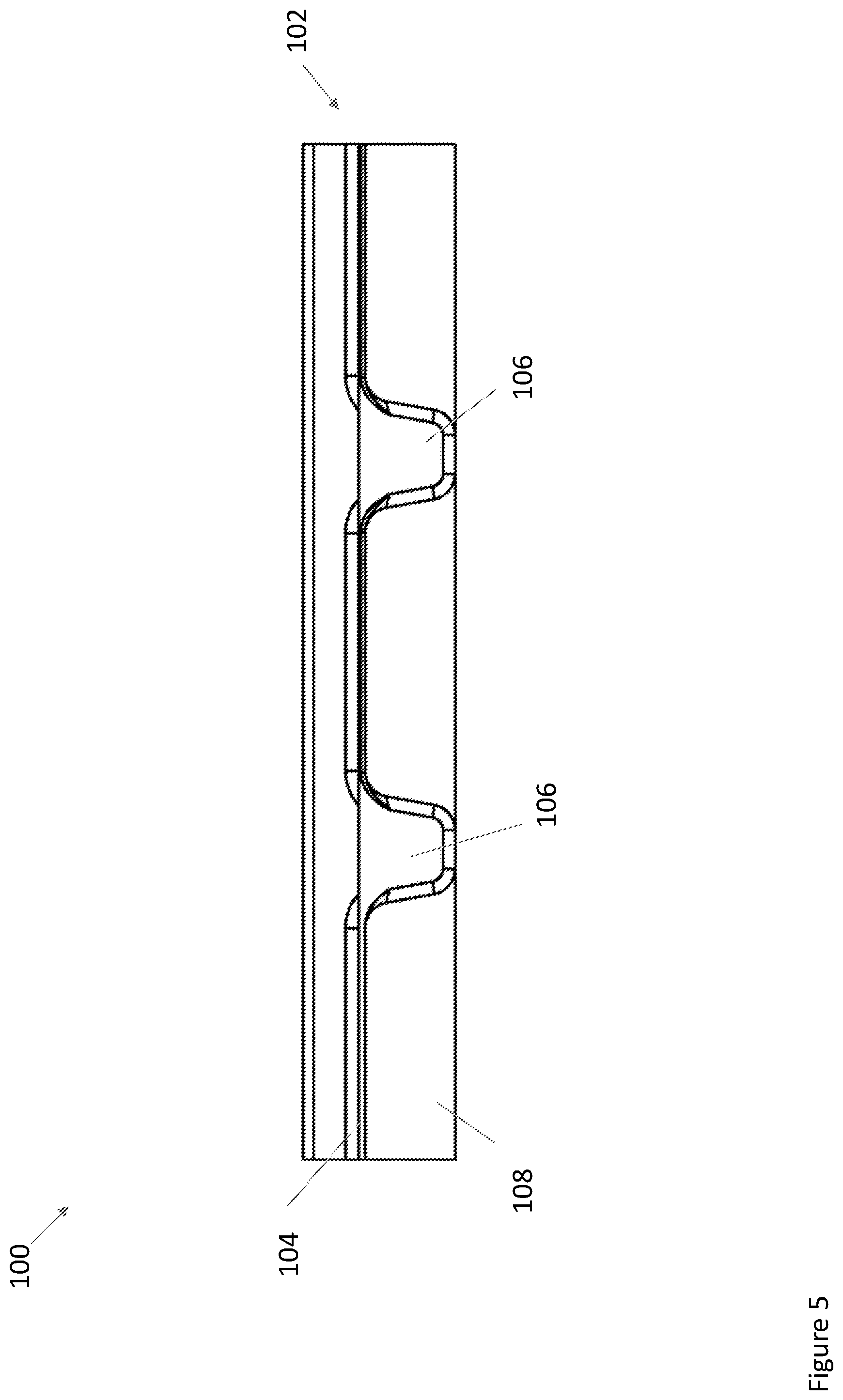Patent US11814899 Figure 5 – Ladder securing device