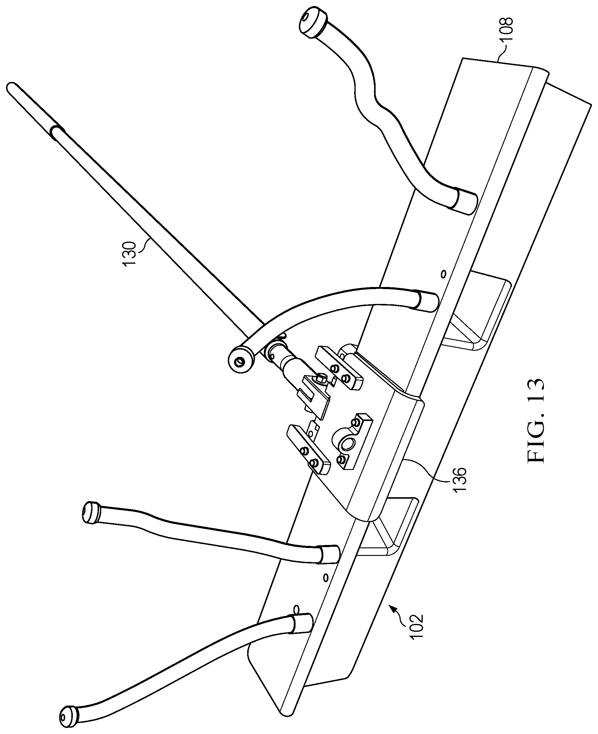 Patent US11814899 Figure 11 – Ladder securing device