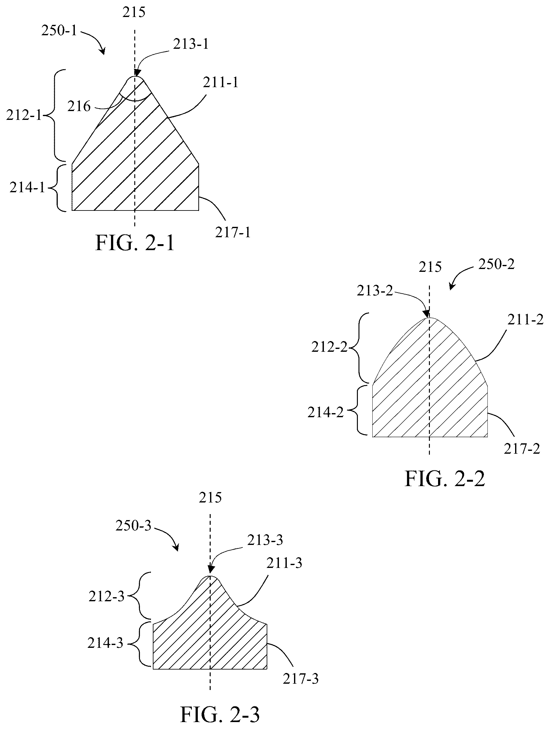 Patent US11814904 Figure 3 – Cutting structure of cutting elements for downhole cutting tools