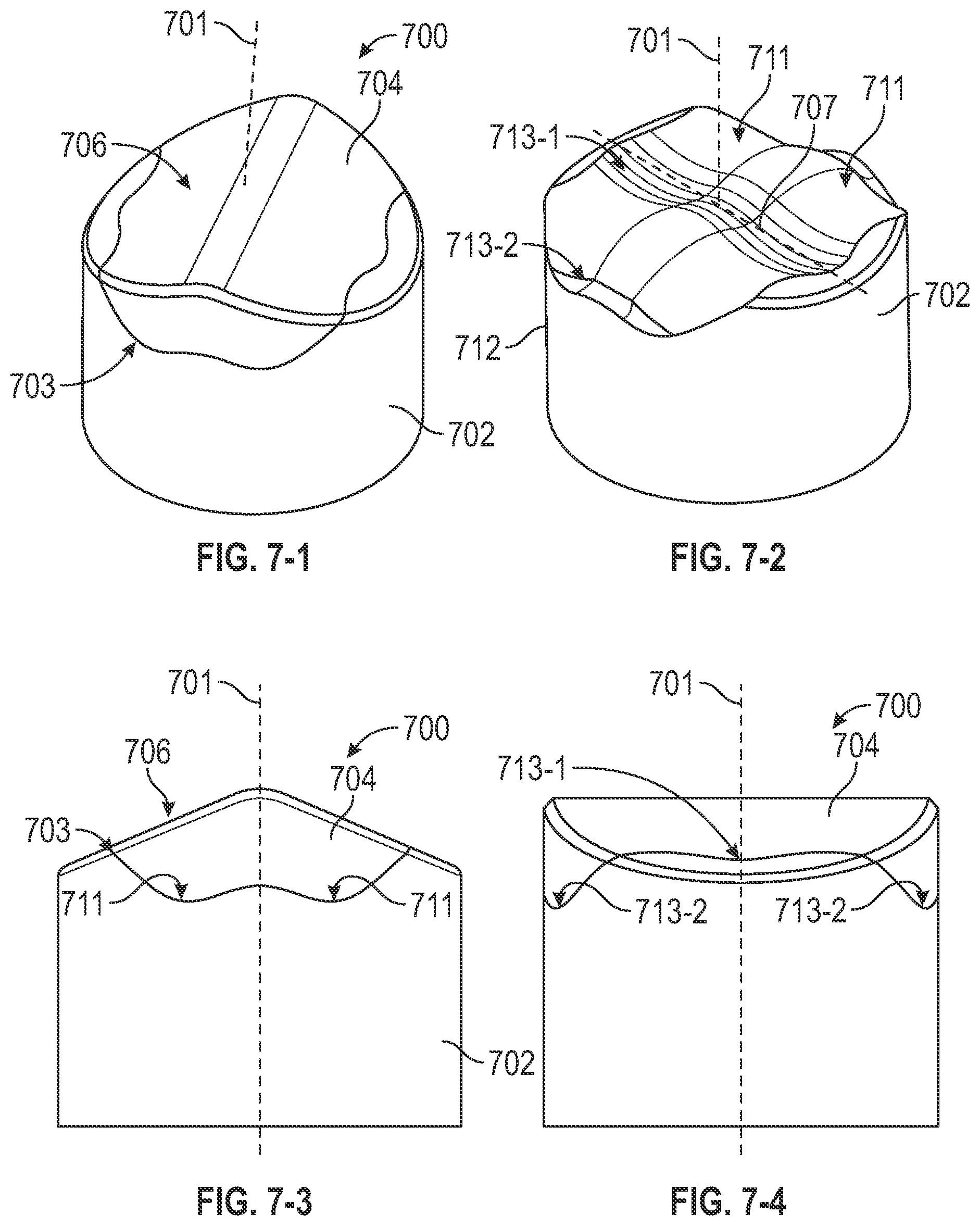 Patent US11814904 Figure 10 – Cutting structure of cutting elements for downhole cutting tools