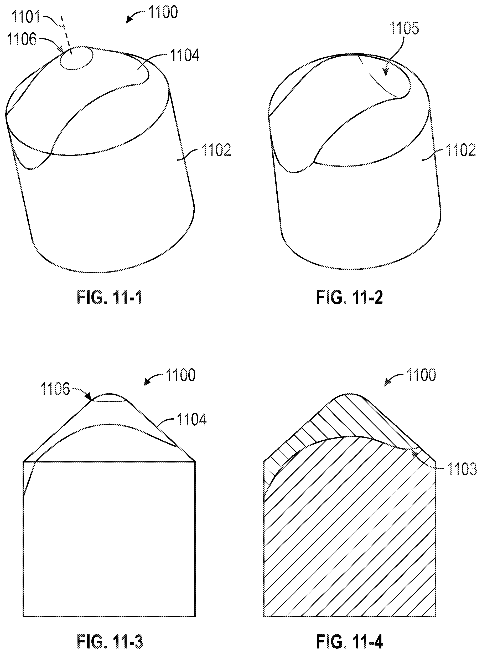 Patent US11814904 Figure 14 – Cutting structure of cutting elements for downhole cutting tools