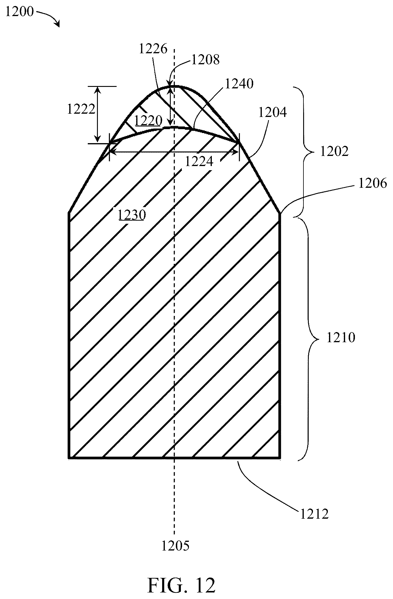 Patent US11814904 Figure 15 – Cutting structure of cutting elements for downhole cutting tools