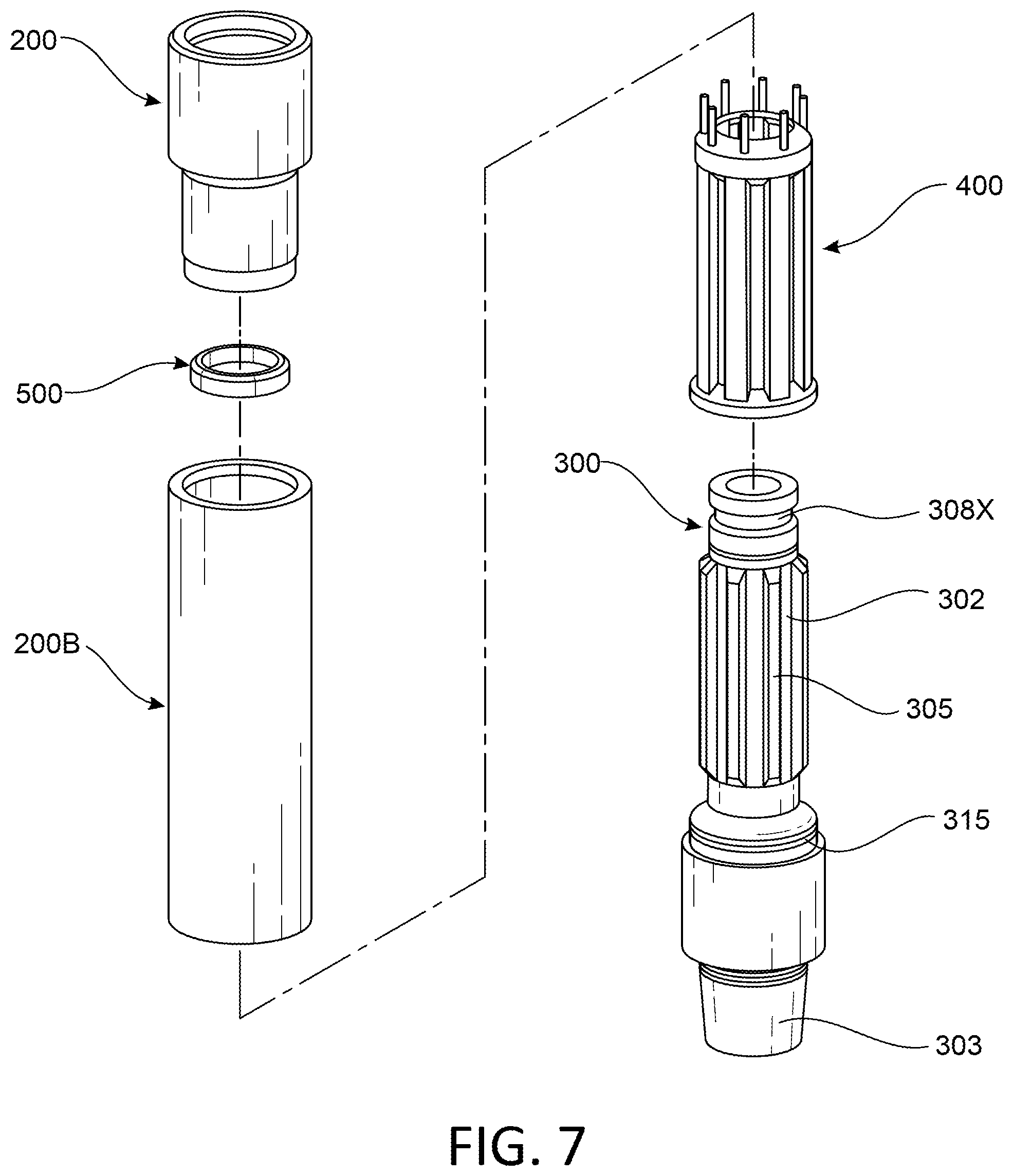 Patent US11814907 Figure 5 – Drill coupler for mitigating torsional vibration