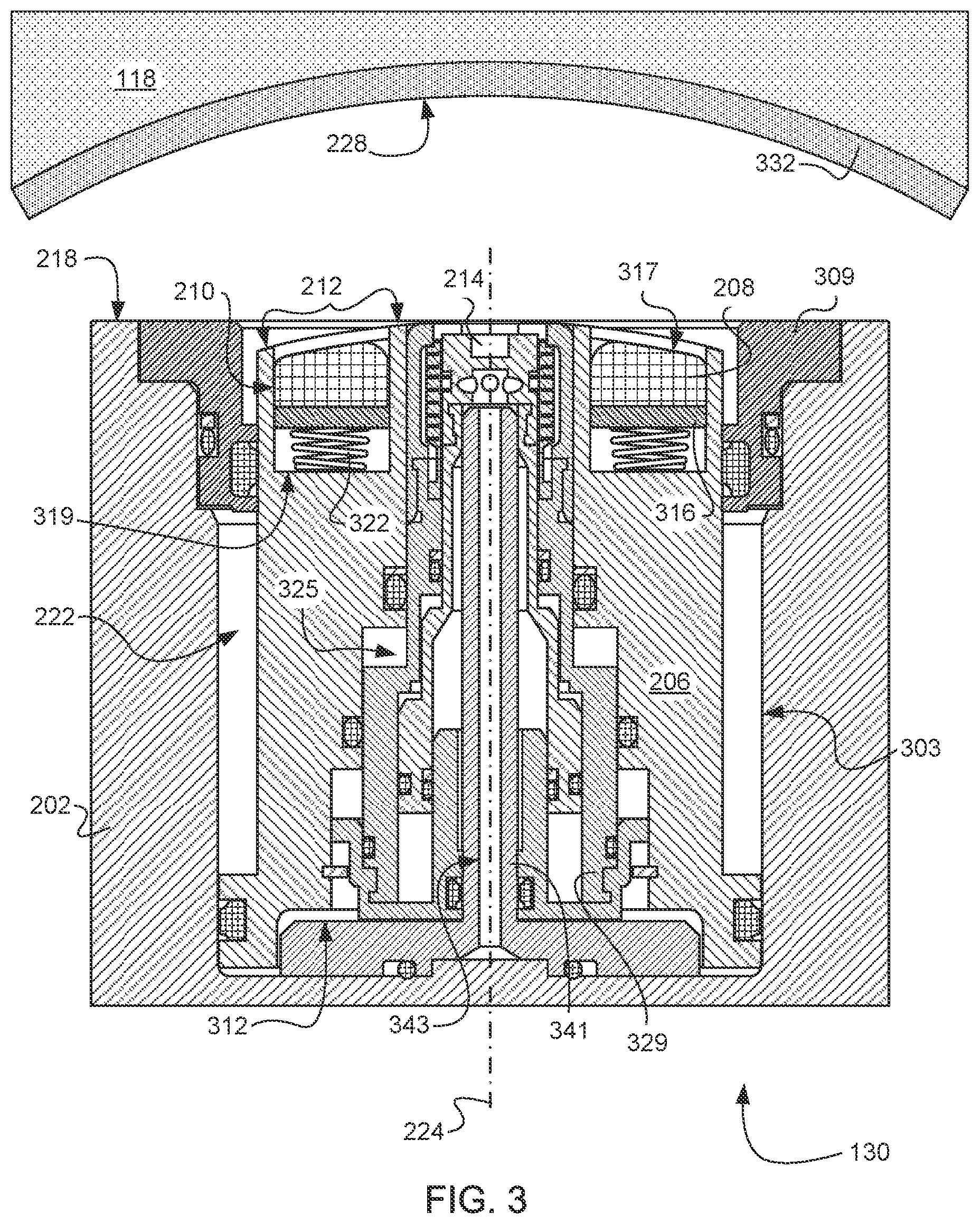 Patent US11814908 Figure 3 – Formation tester tool