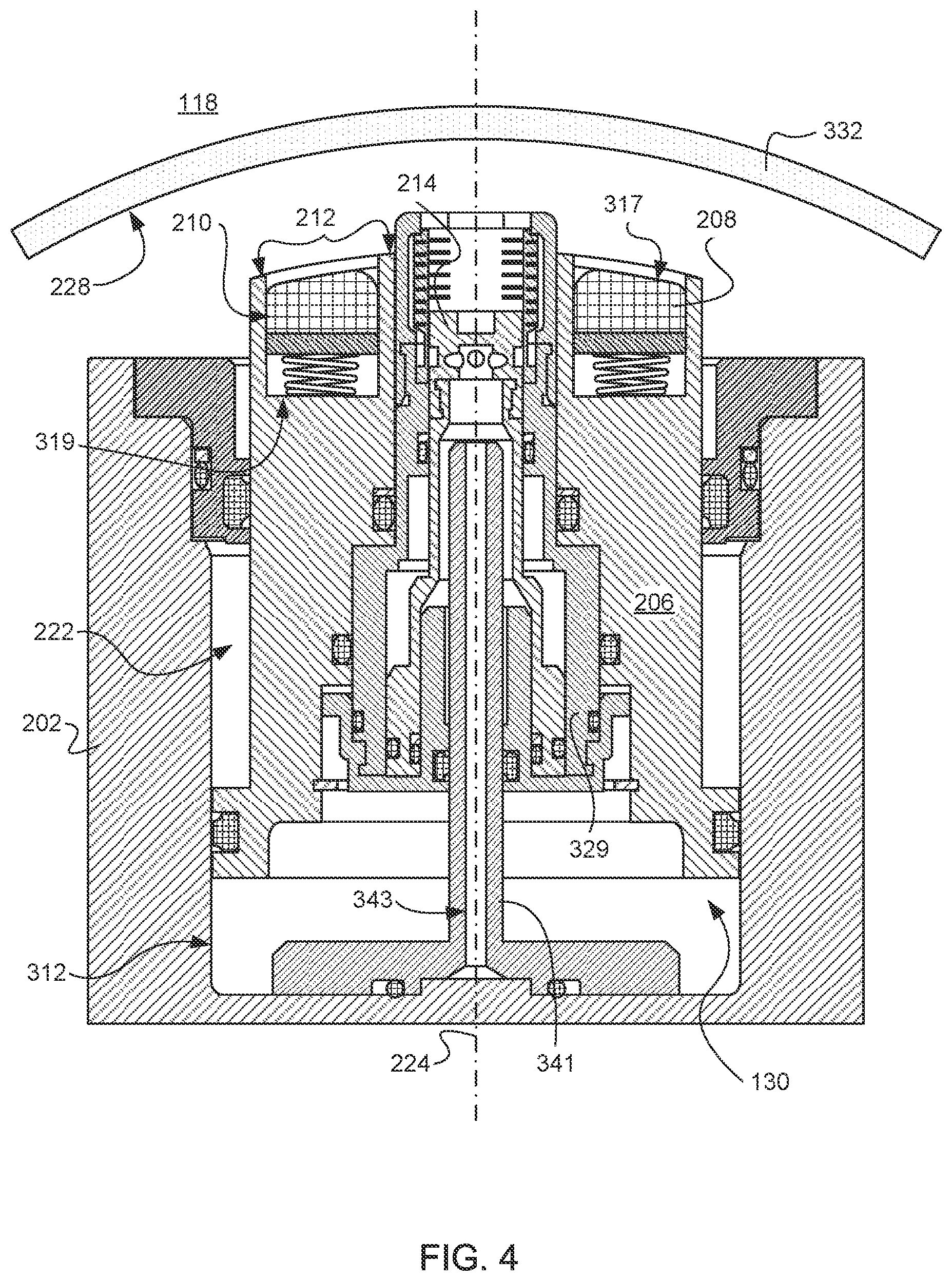 Patent US11814908 Figure 4 – Formation tester tool