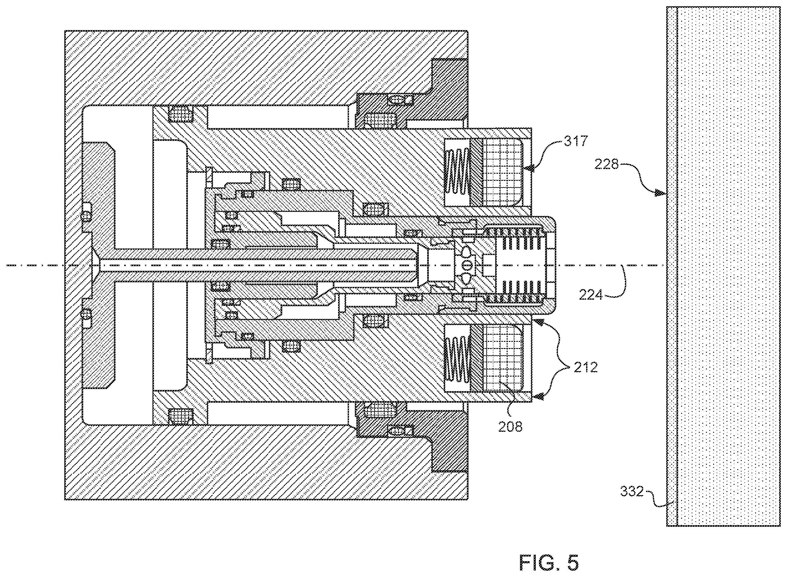 Patent US11814908 Figure 5 – Formation tester tool