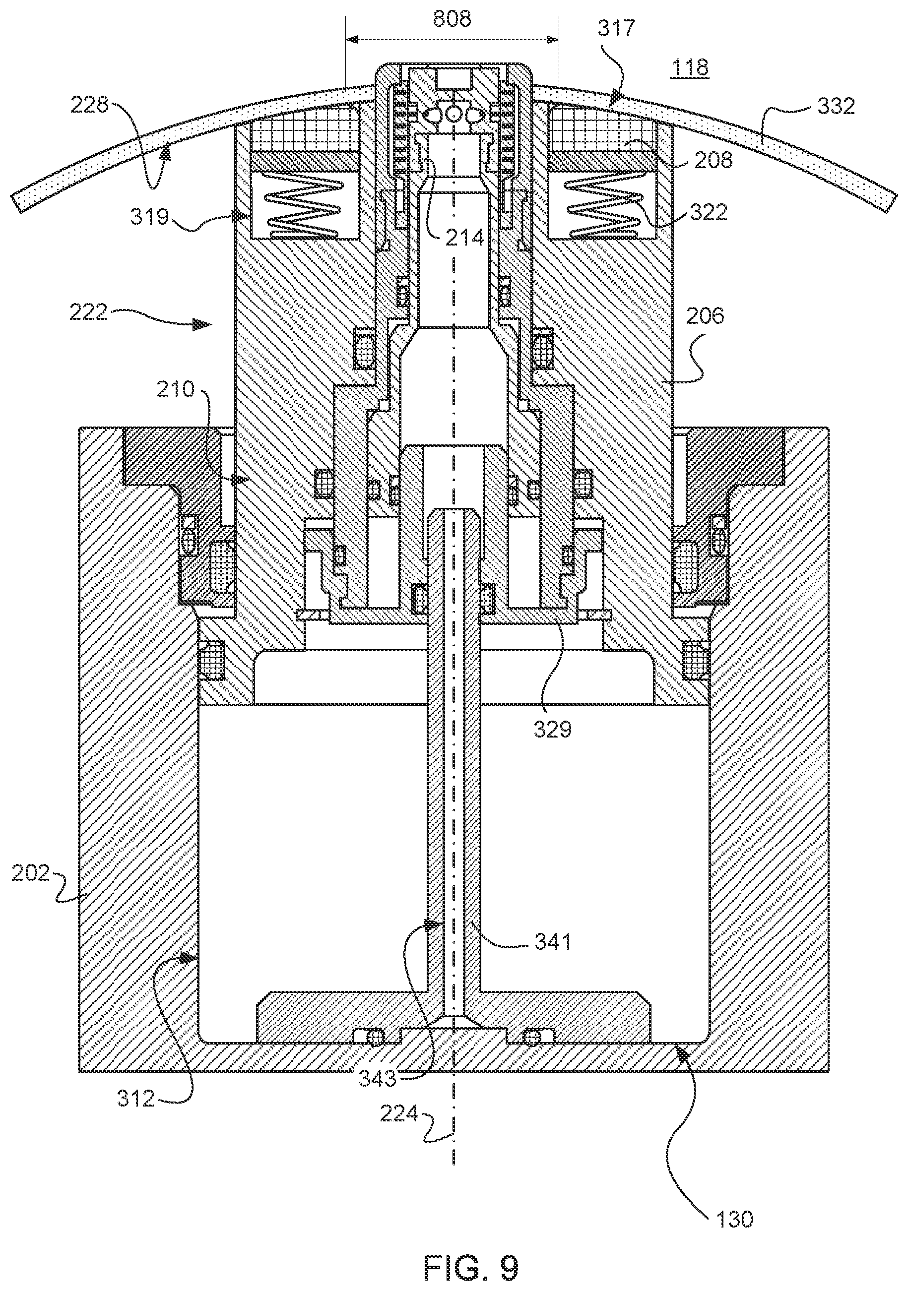 Patent US11814908 Figure 10 – Formation tester tool